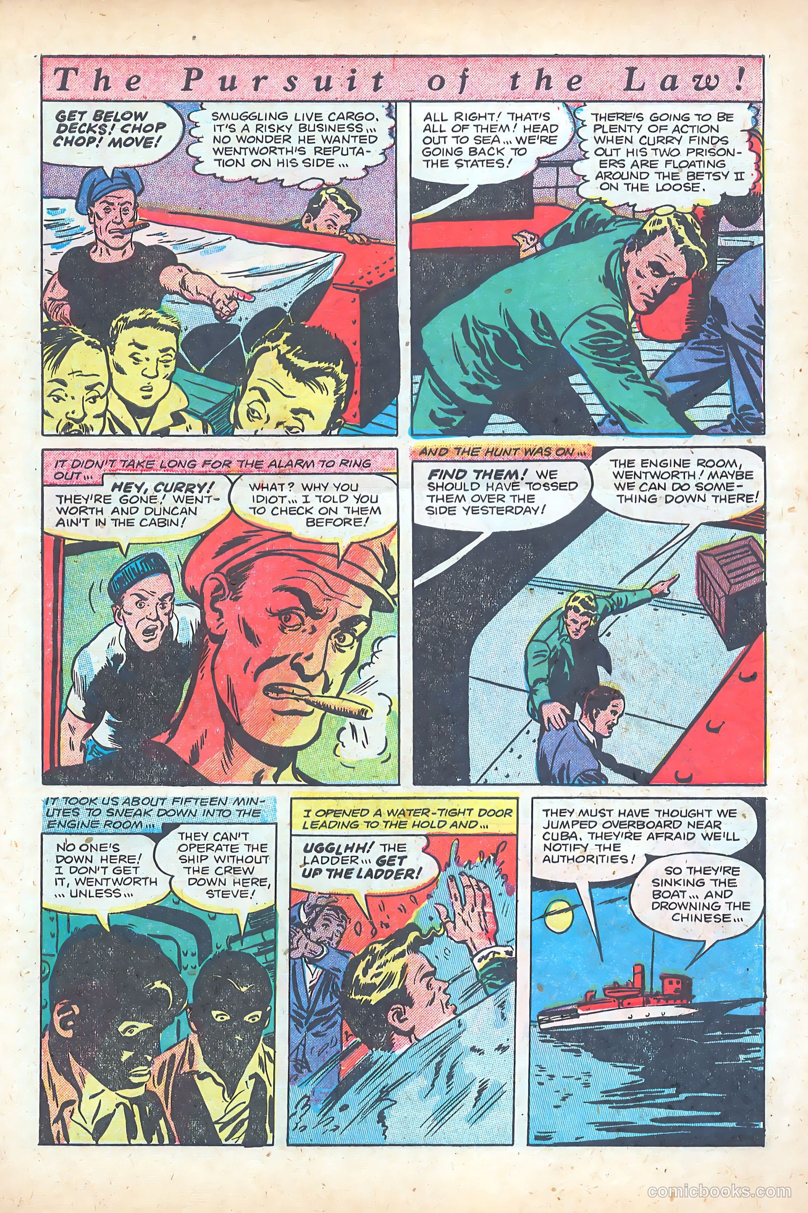 The Perfect Crime #26 (1952) — page 7 of 37