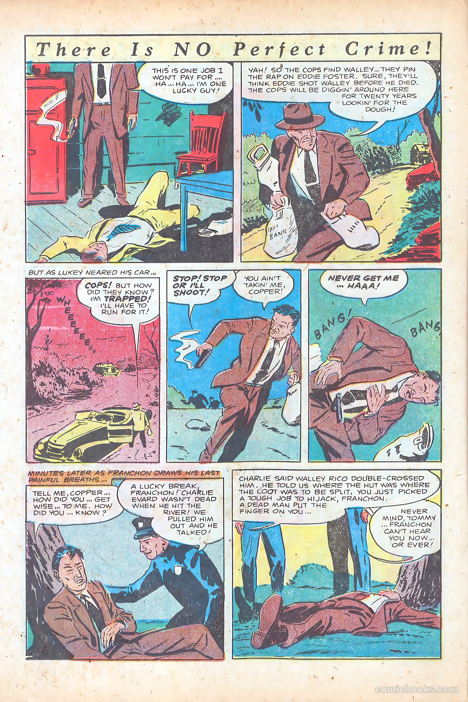 The Perfect Crime #26 (1952) — page 22 of 37