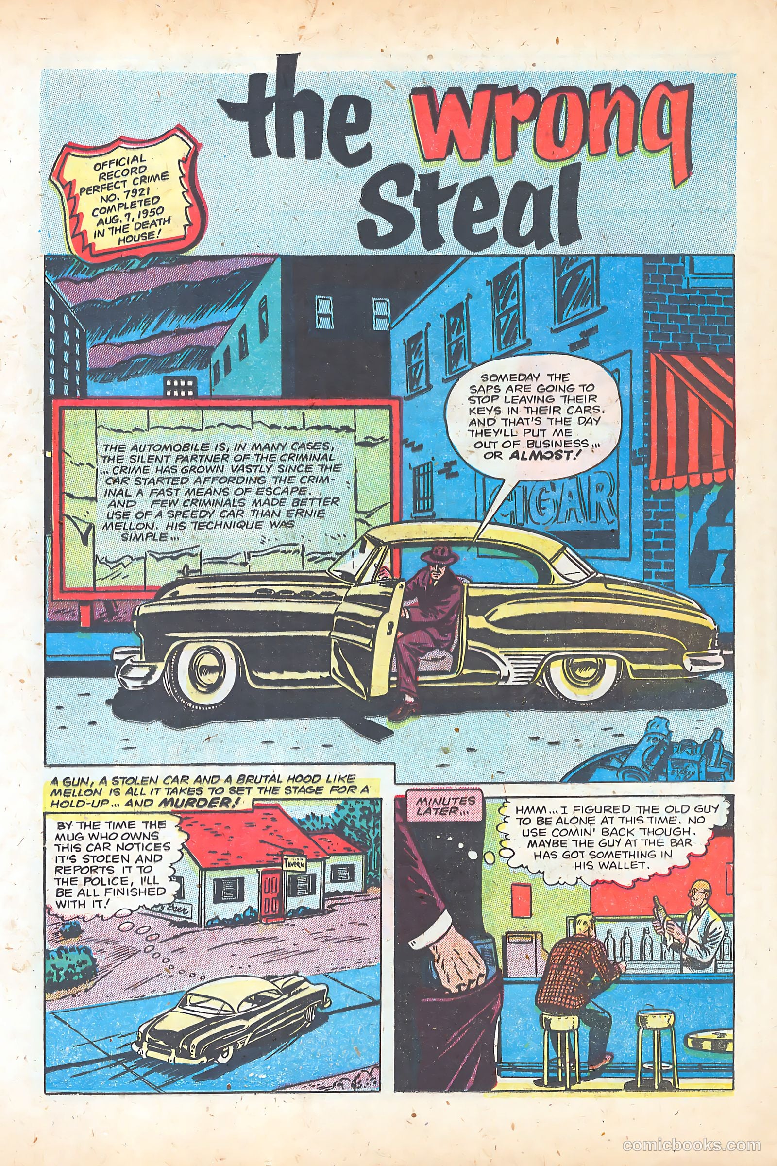 The Perfect Crime #26 (1952) — page 24 of 37