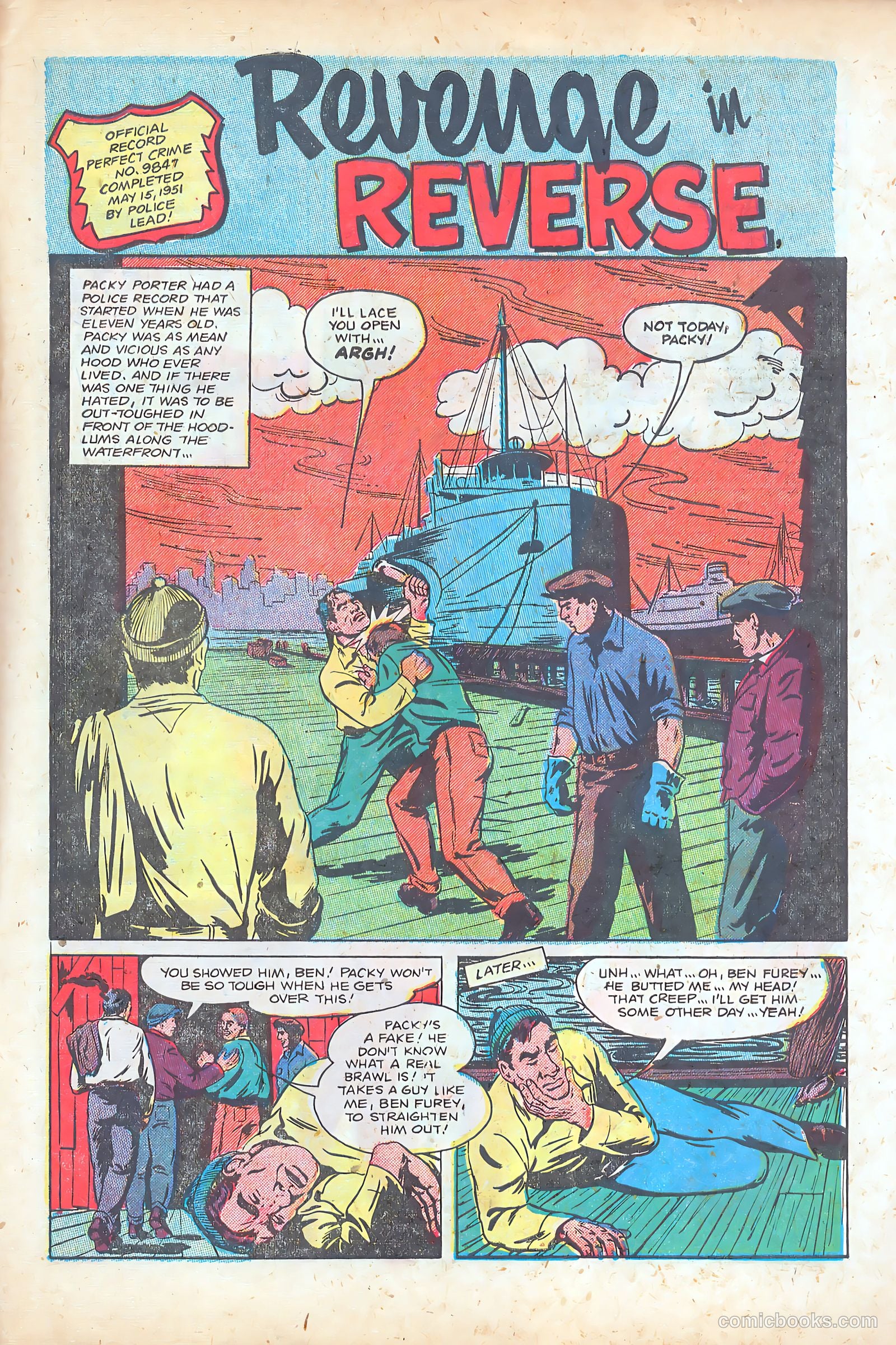 The Perfect Crime #26 (1952) — page 31 of 37
