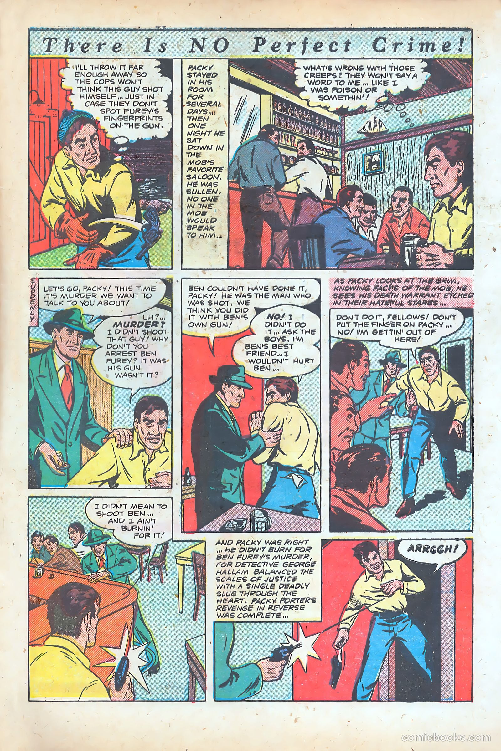 The Perfect Crime #26 (1952) — page 33 of 37