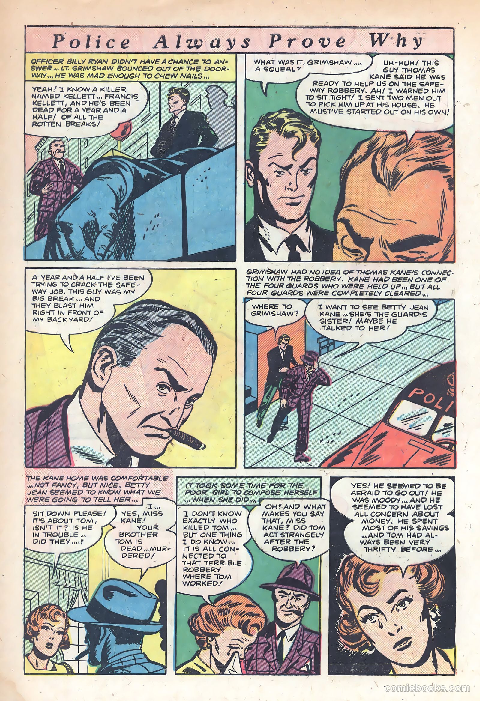 The Perfect Crime #27 (1952) — page 4 of 36