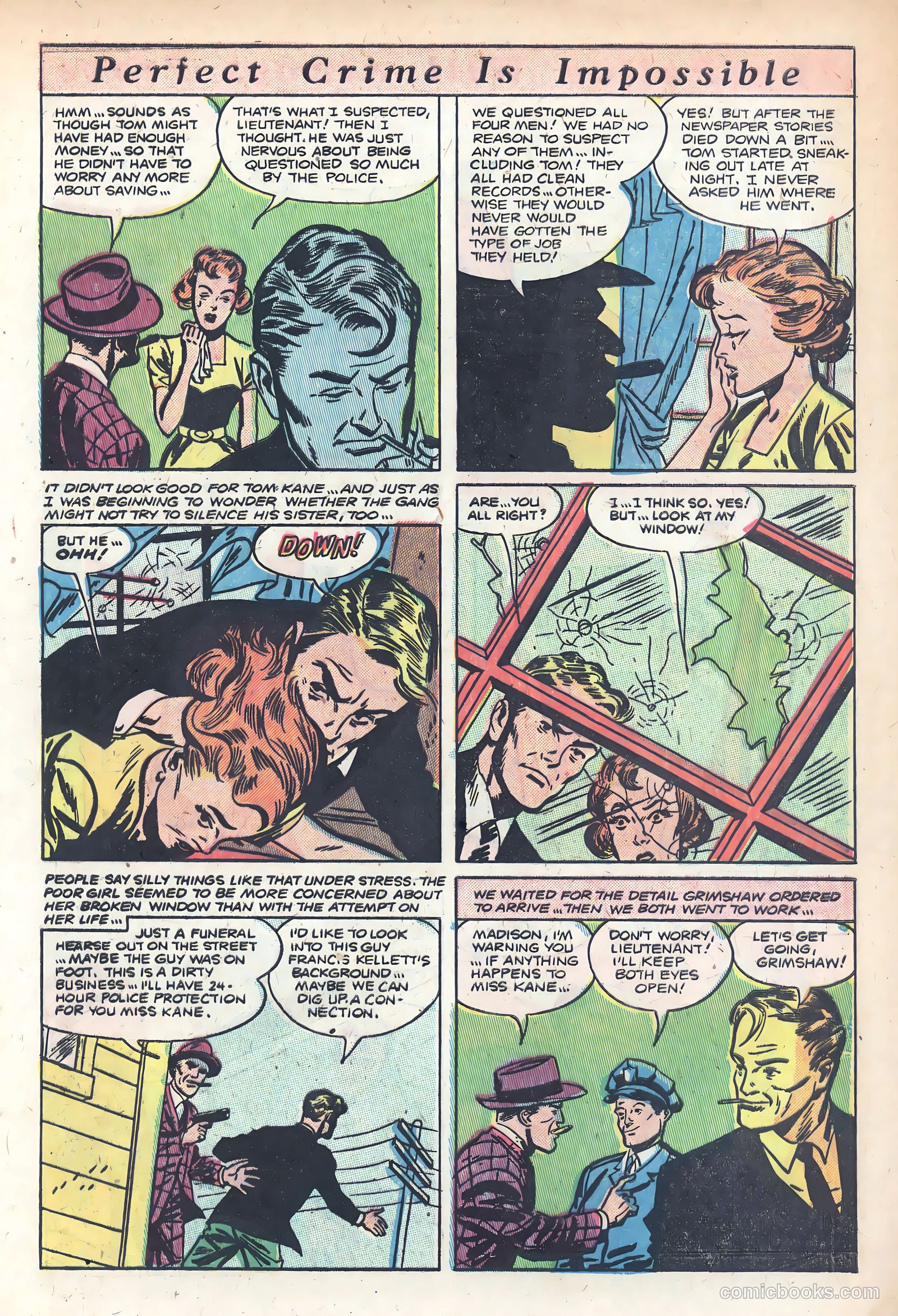 The Perfect Crime #27 (1952) — page 5 of 36