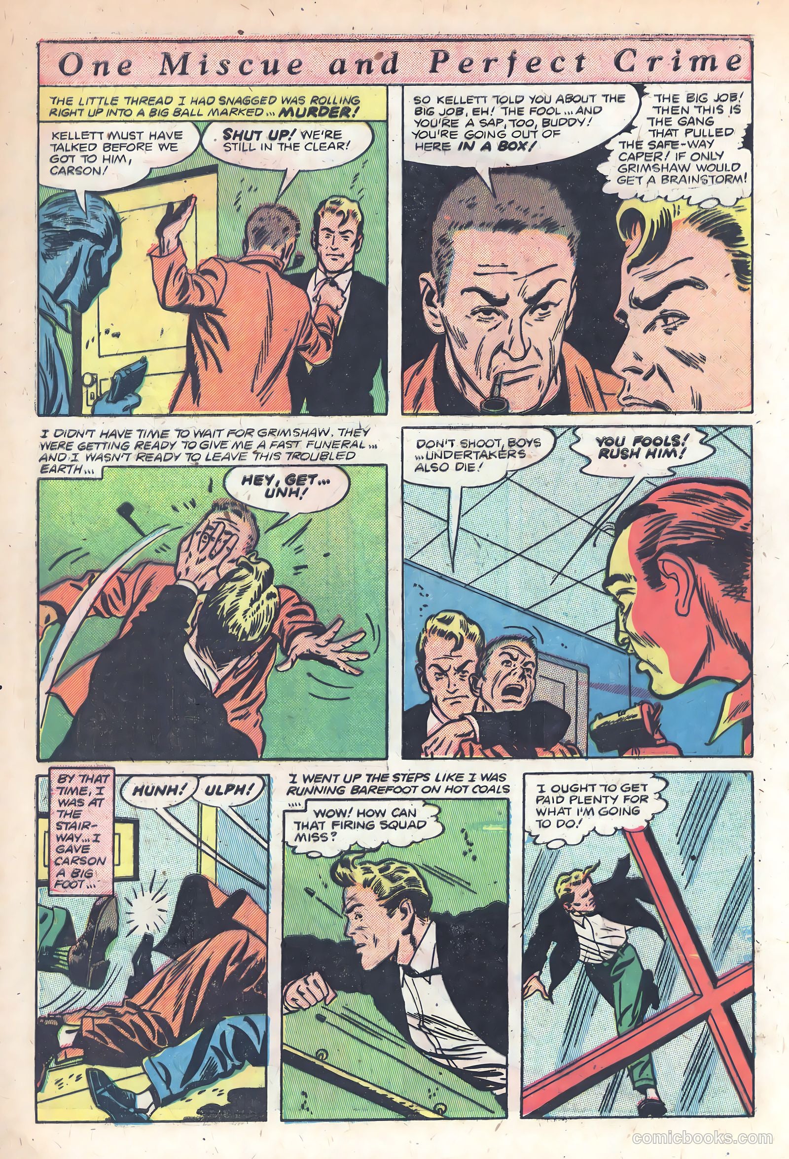 The Perfect Crime #27 (1952) — page 8 of 36