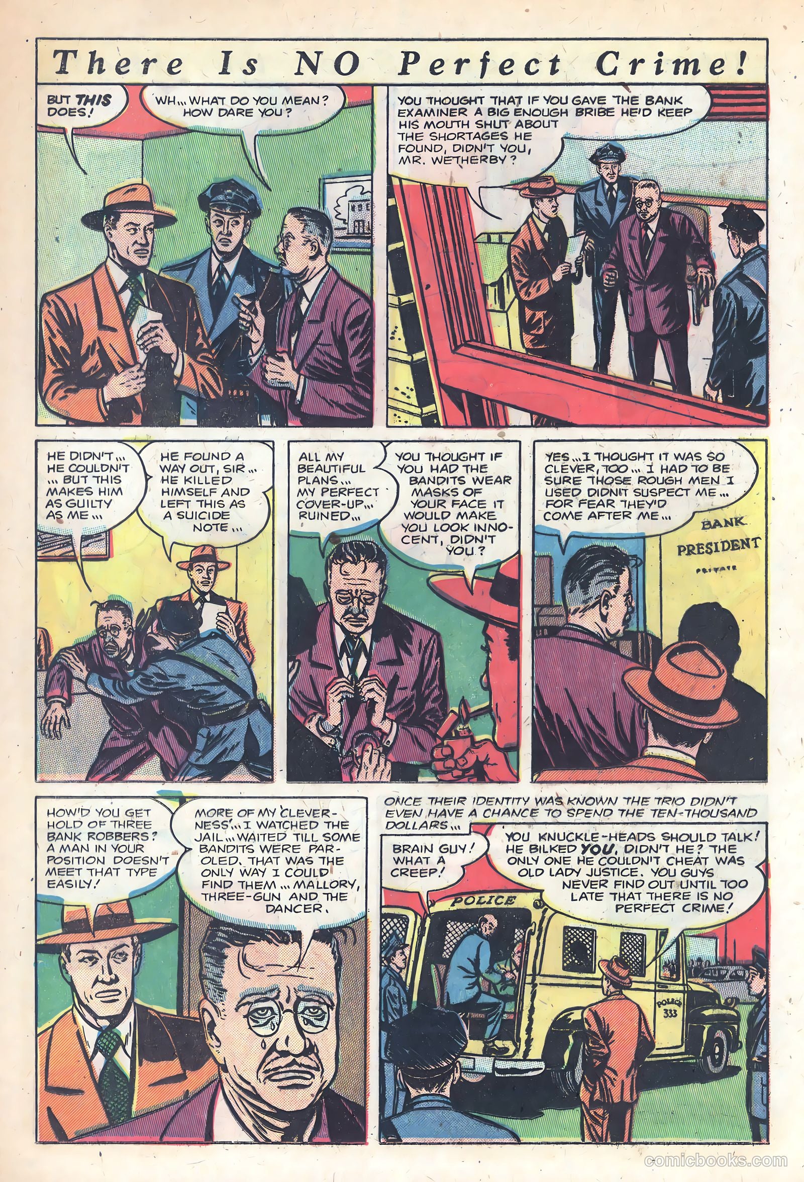 The Perfect Crime #27 (1952) — page 16 of 36