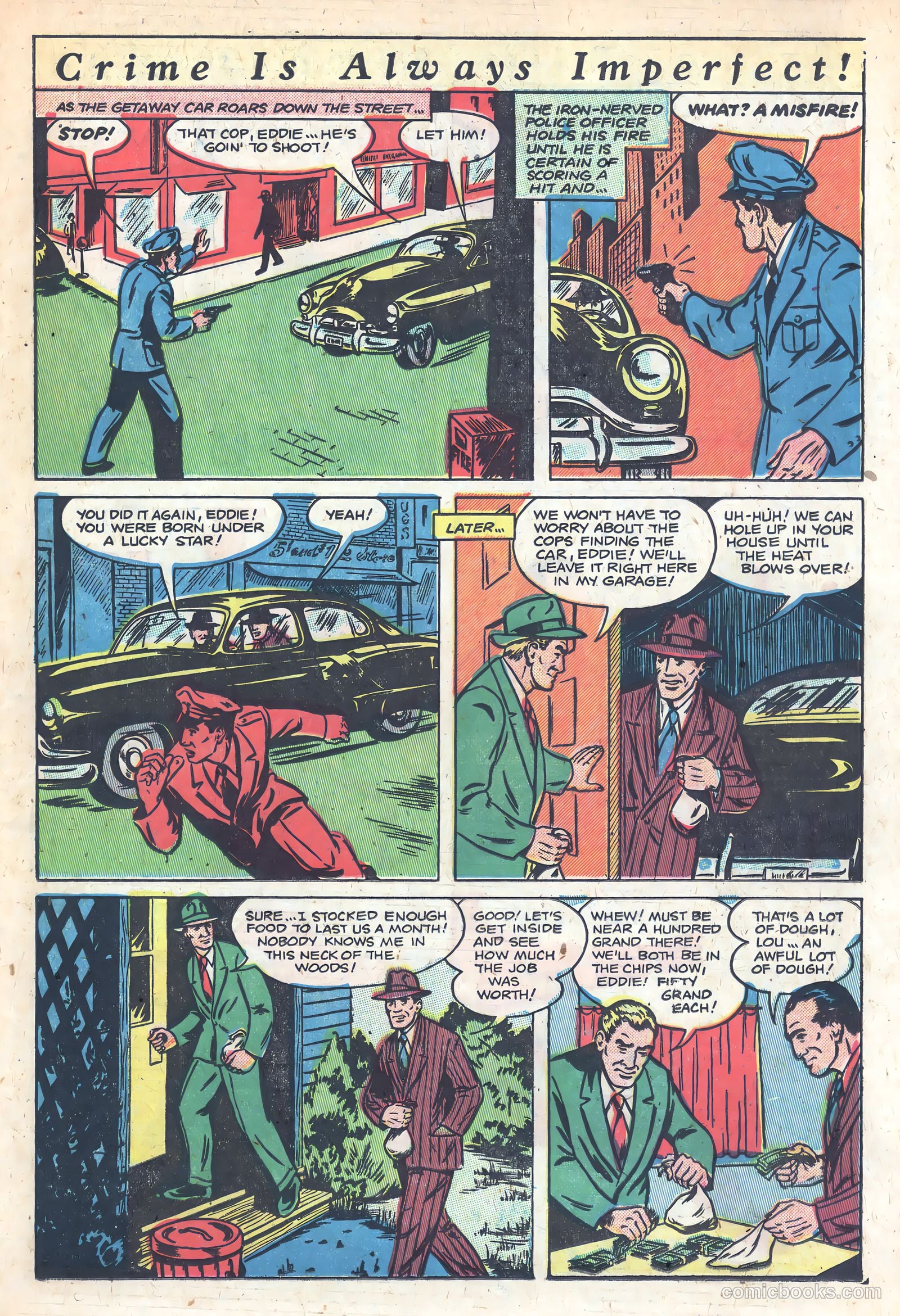 The Perfect Crime #27 (1952) — page 19 of 36