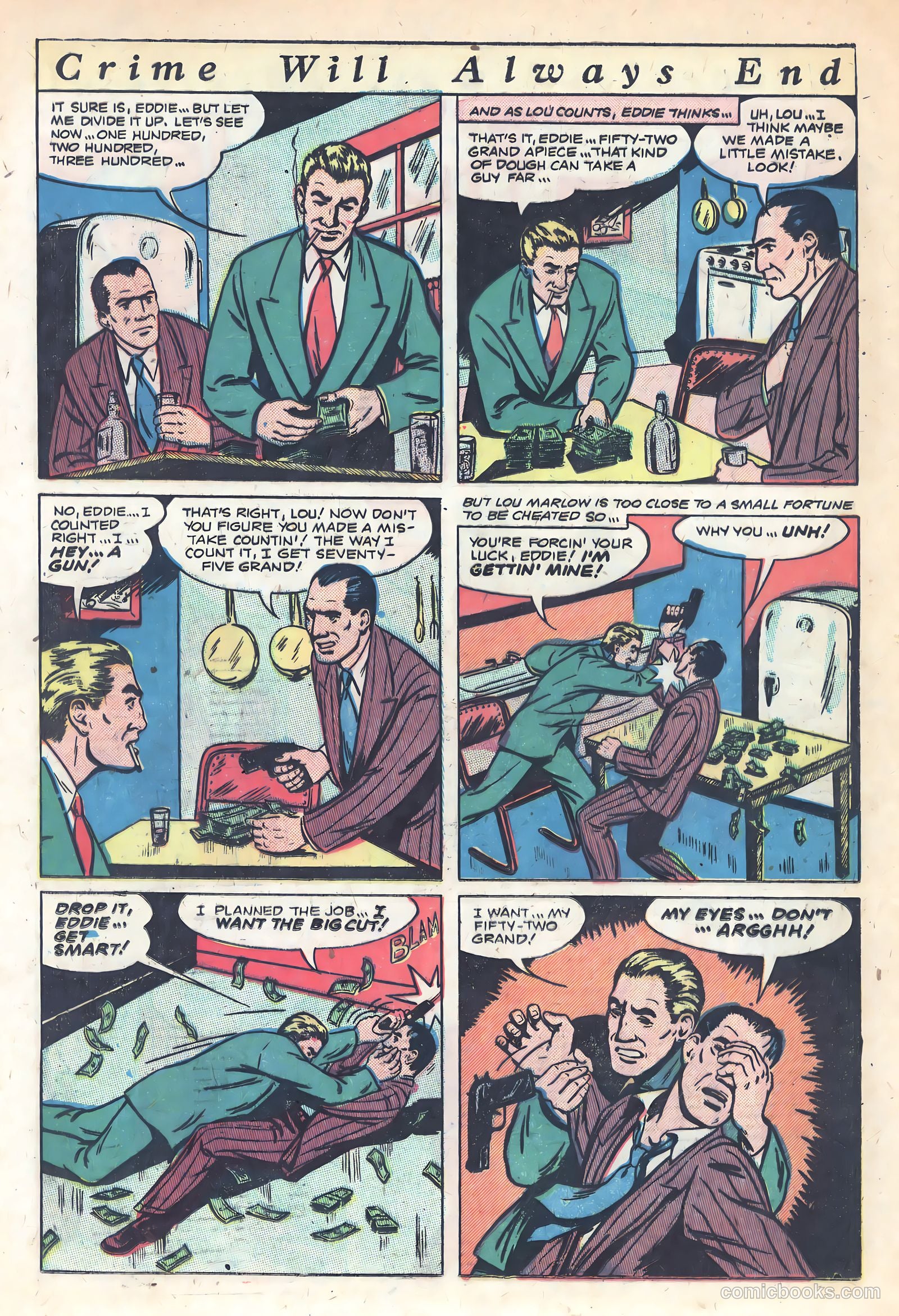 The Perfect Crime #27 (1952) — page 20 of 36