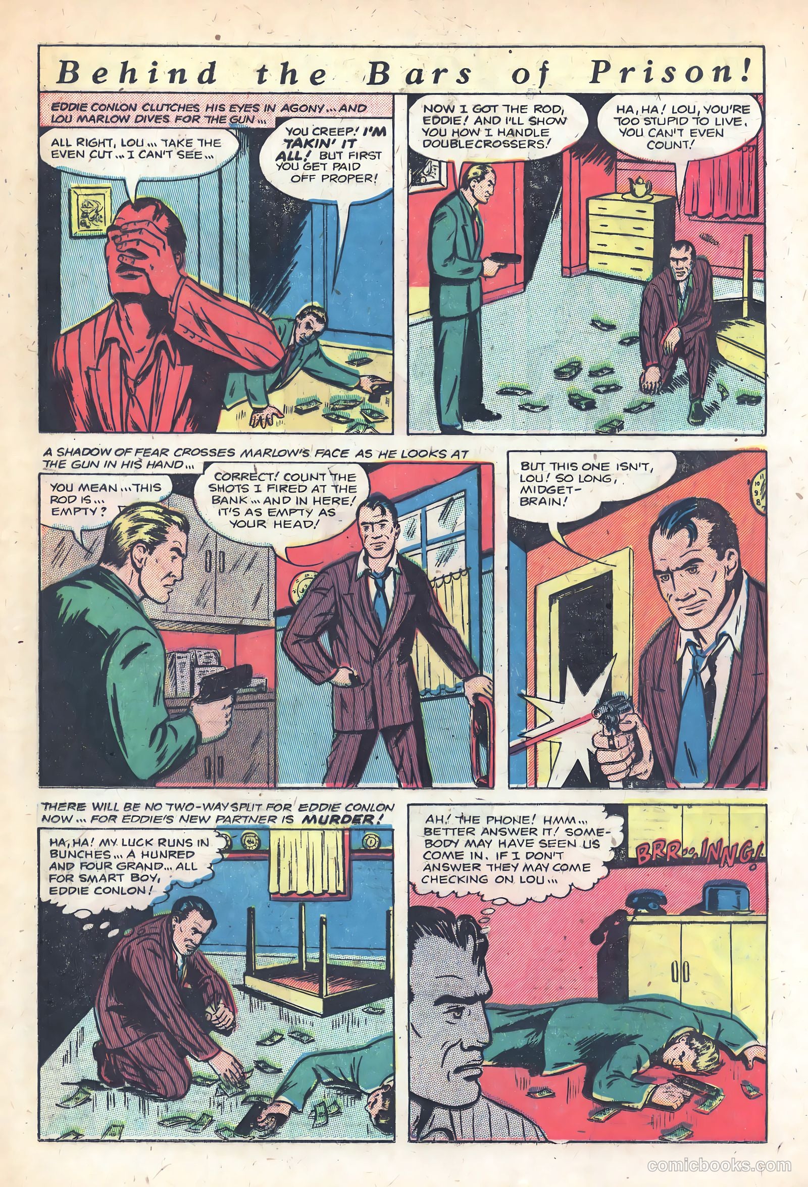 The Perfect Crime #27 (1952) — page 21 of 36