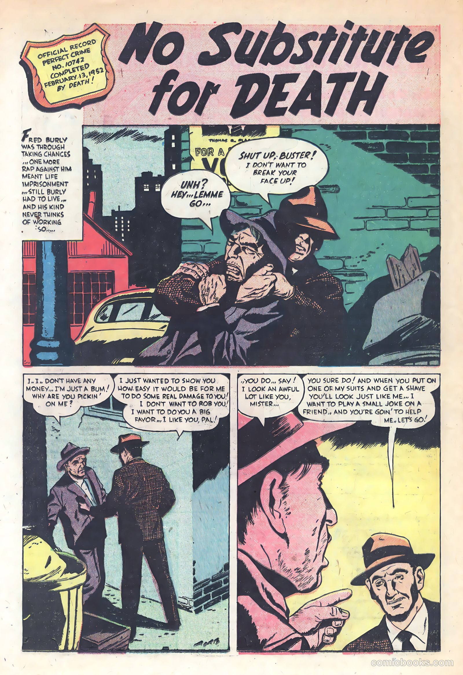 The Perfect Crime #27 (1952) — page 24 of 36