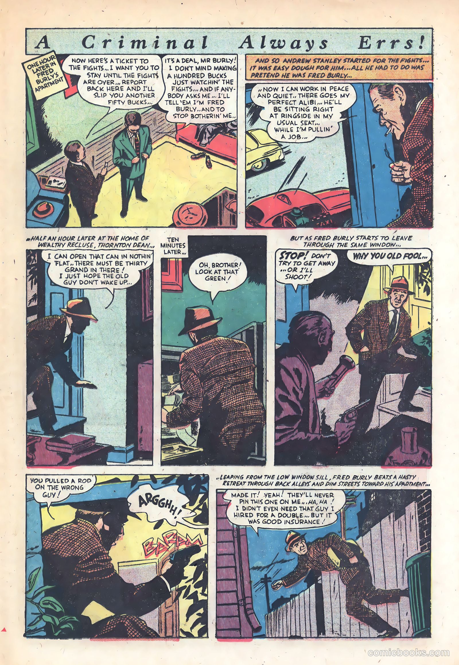 The Perfect Crime #27 (1952) — page 25 of 36