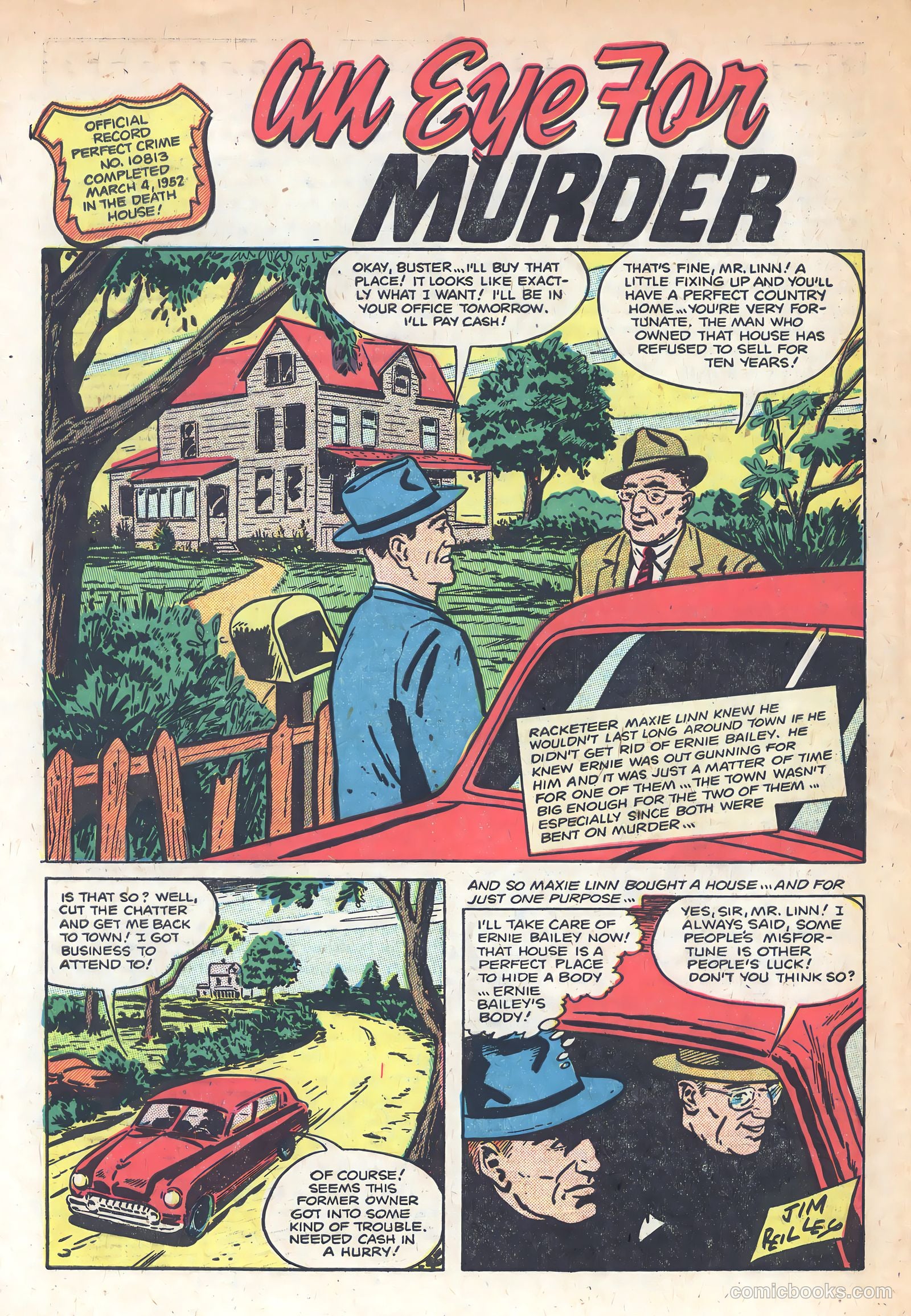The Perfect Crime #27 (1952) — page 30 of 36