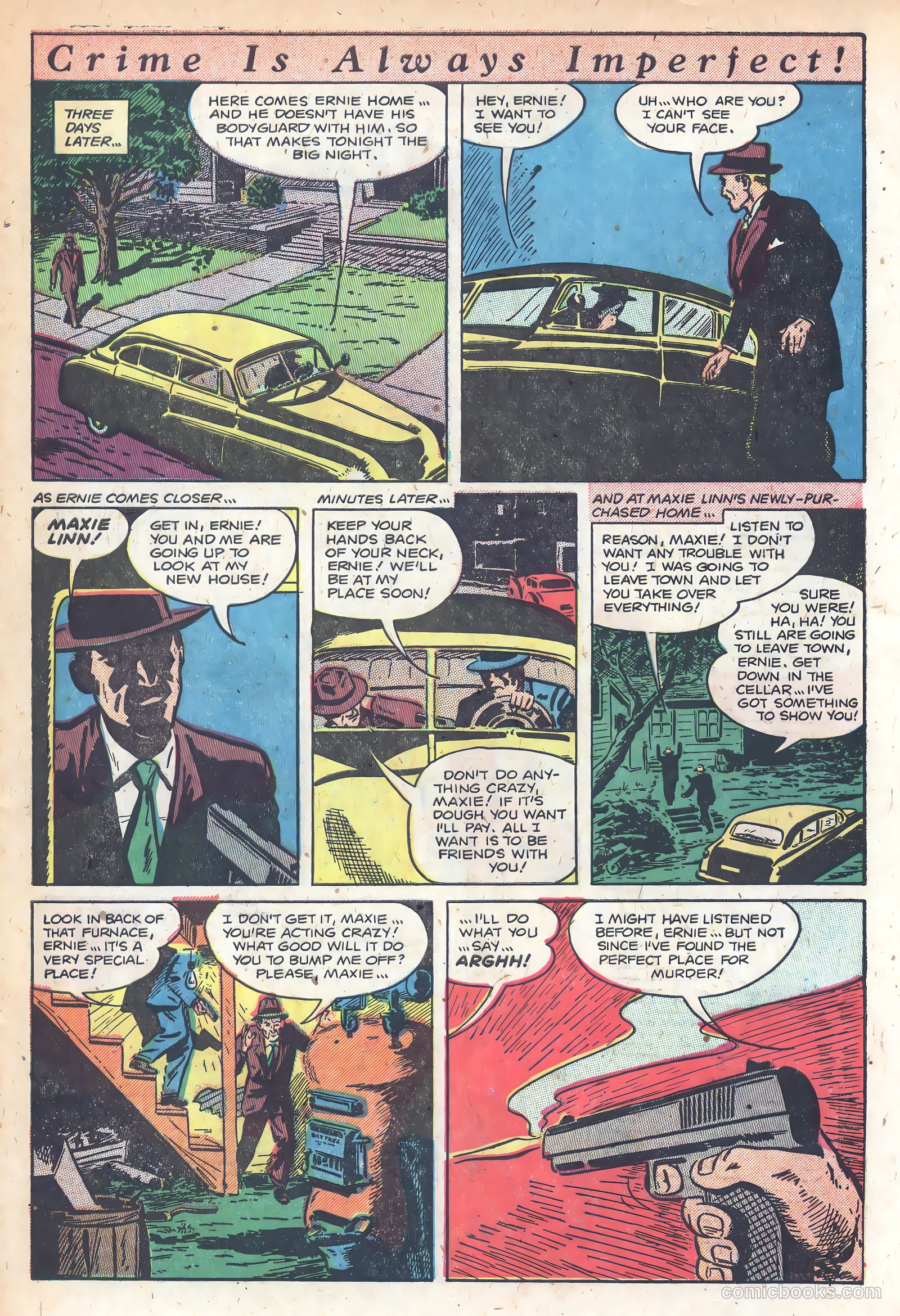 The Perfect Crime #27 (1952) — page 31 of 36