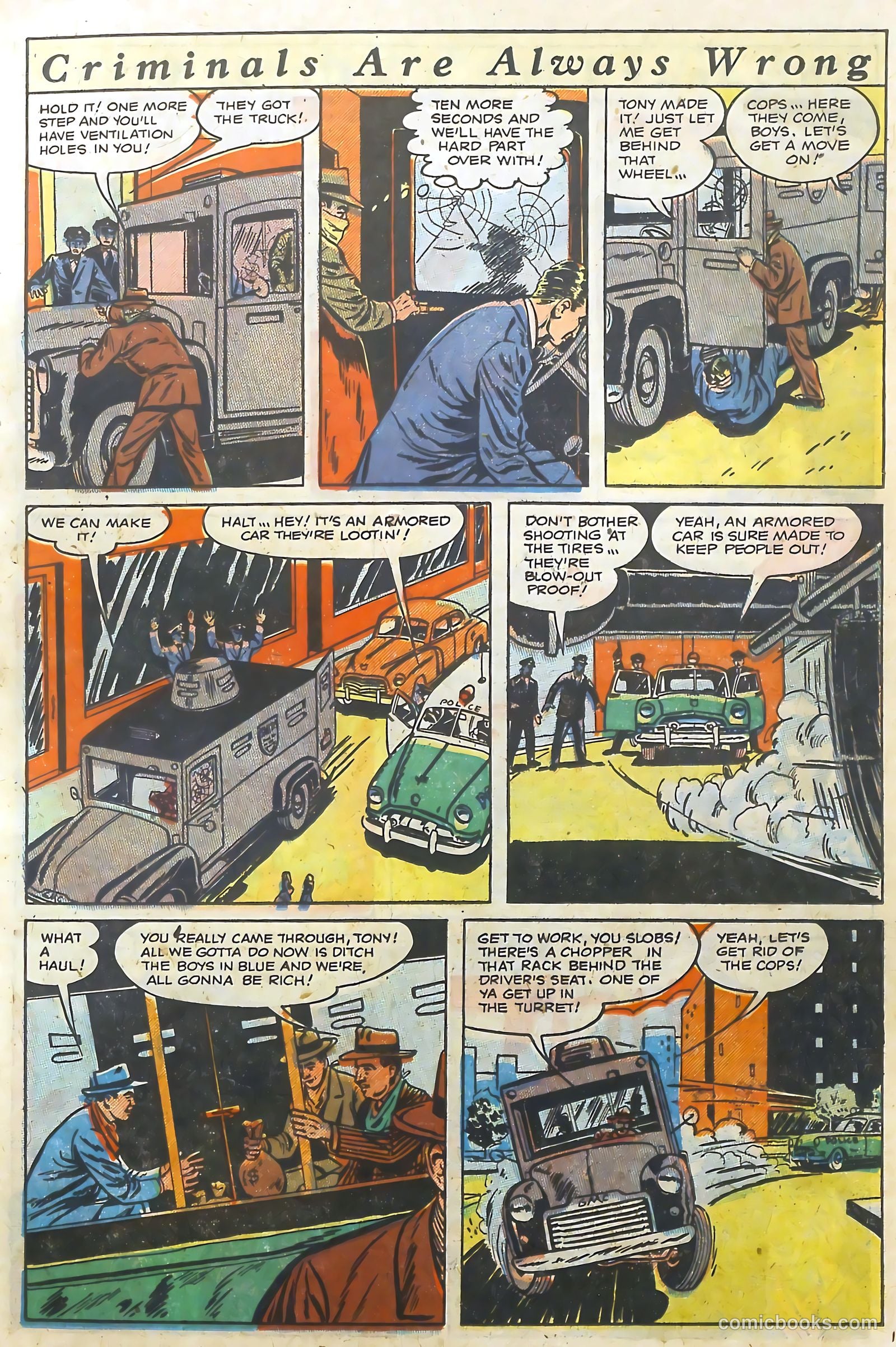 The Perfect Crime #28 (1952) — page 15 of 36