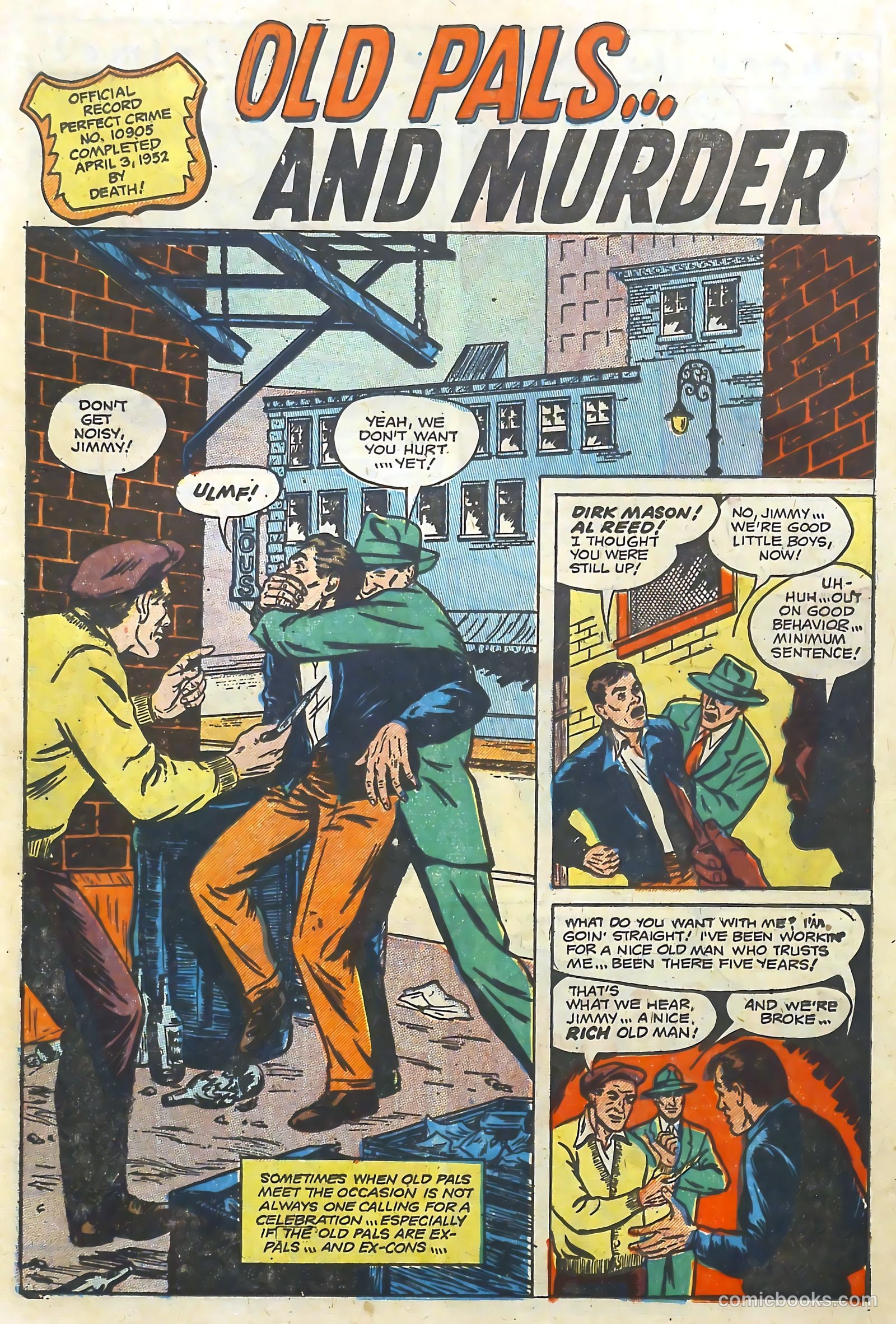 The Perfect Crime #28 (1952) — page 18 of 36