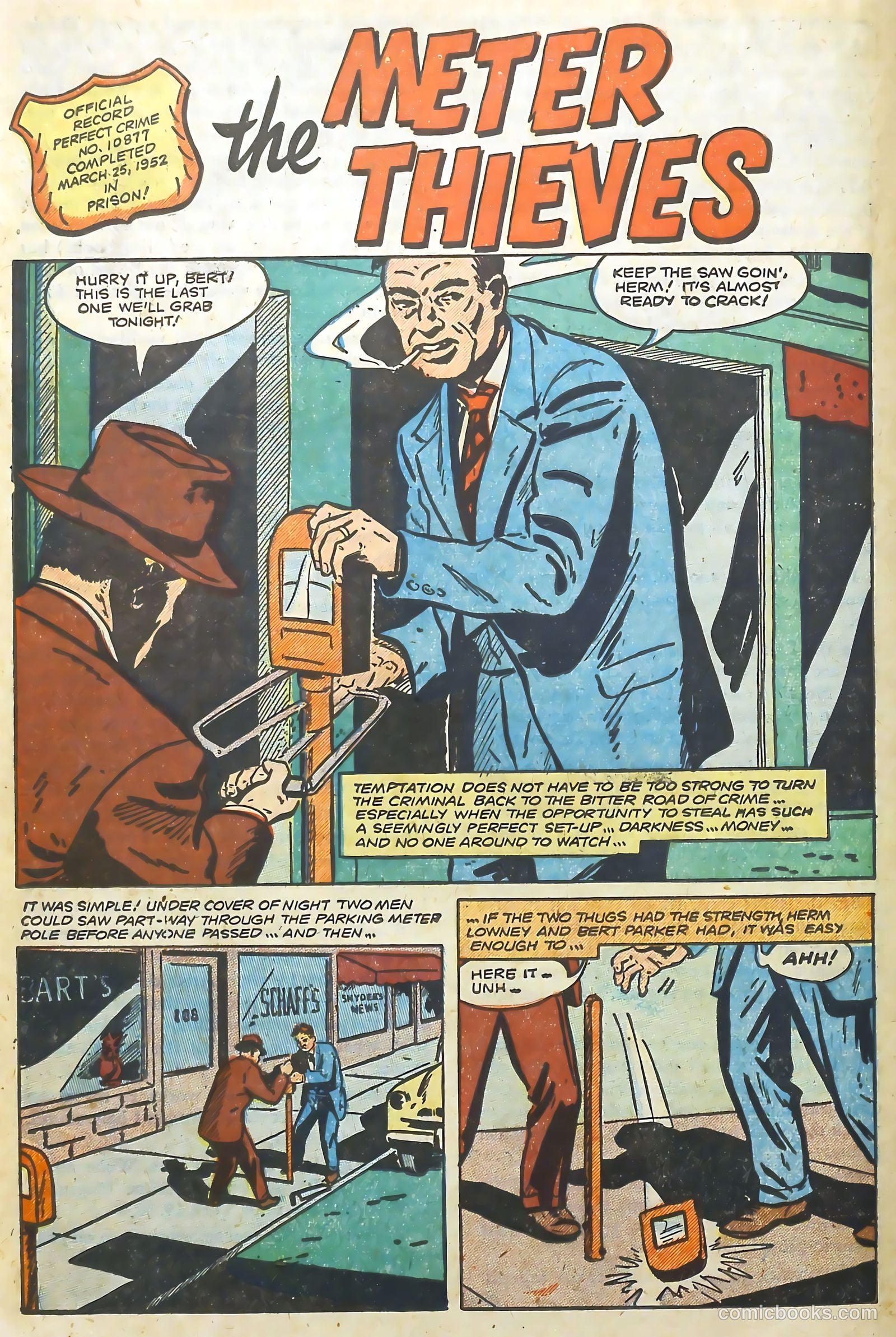 The Perfect Crime #28 (1952) — page 30 of 36