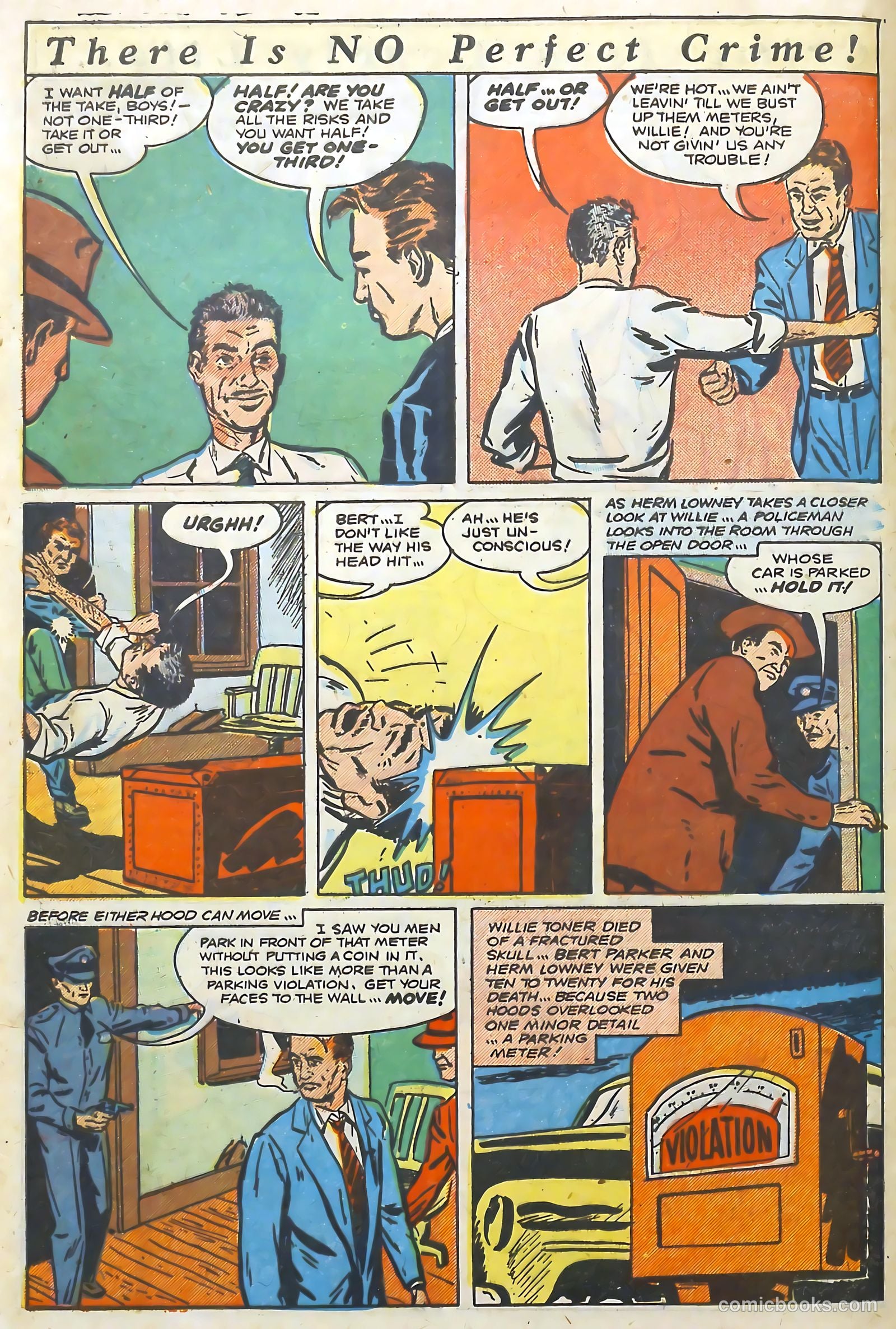 The Perfect Crime #28 (1952) — page 32 of 36
