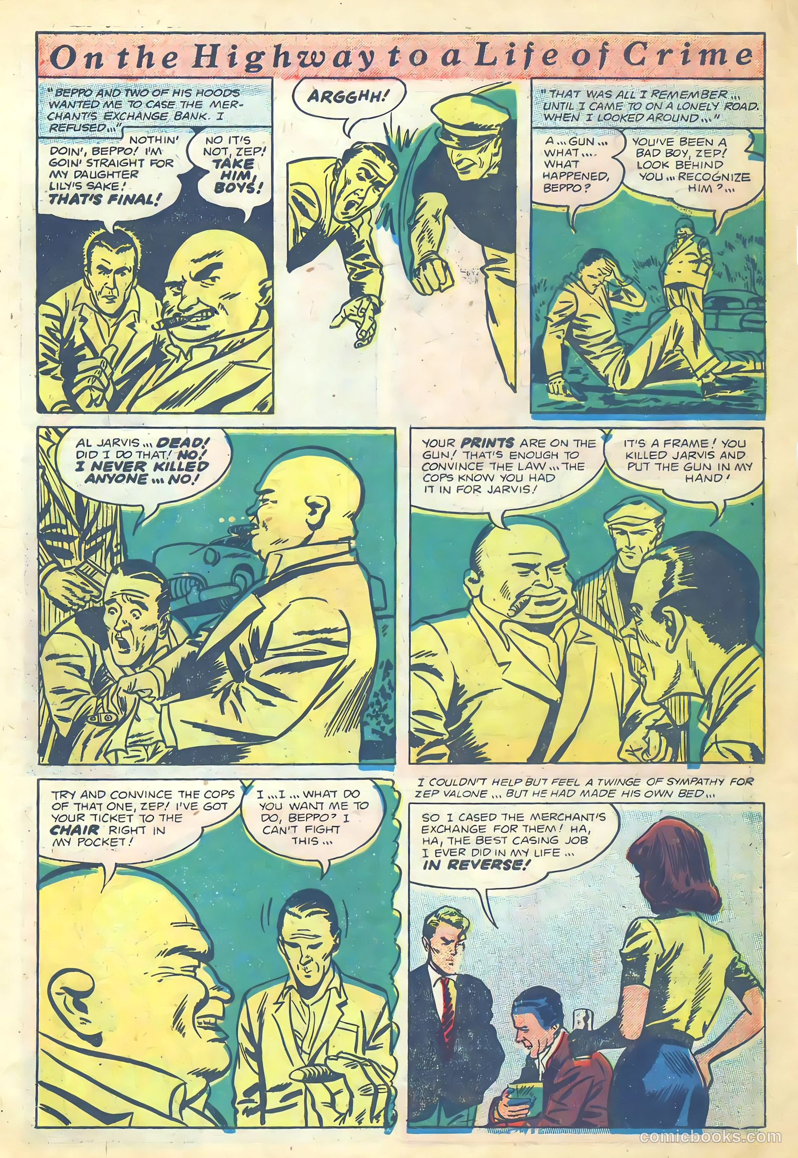The Perfect Crime #29 (1952) — page 7 of 36
