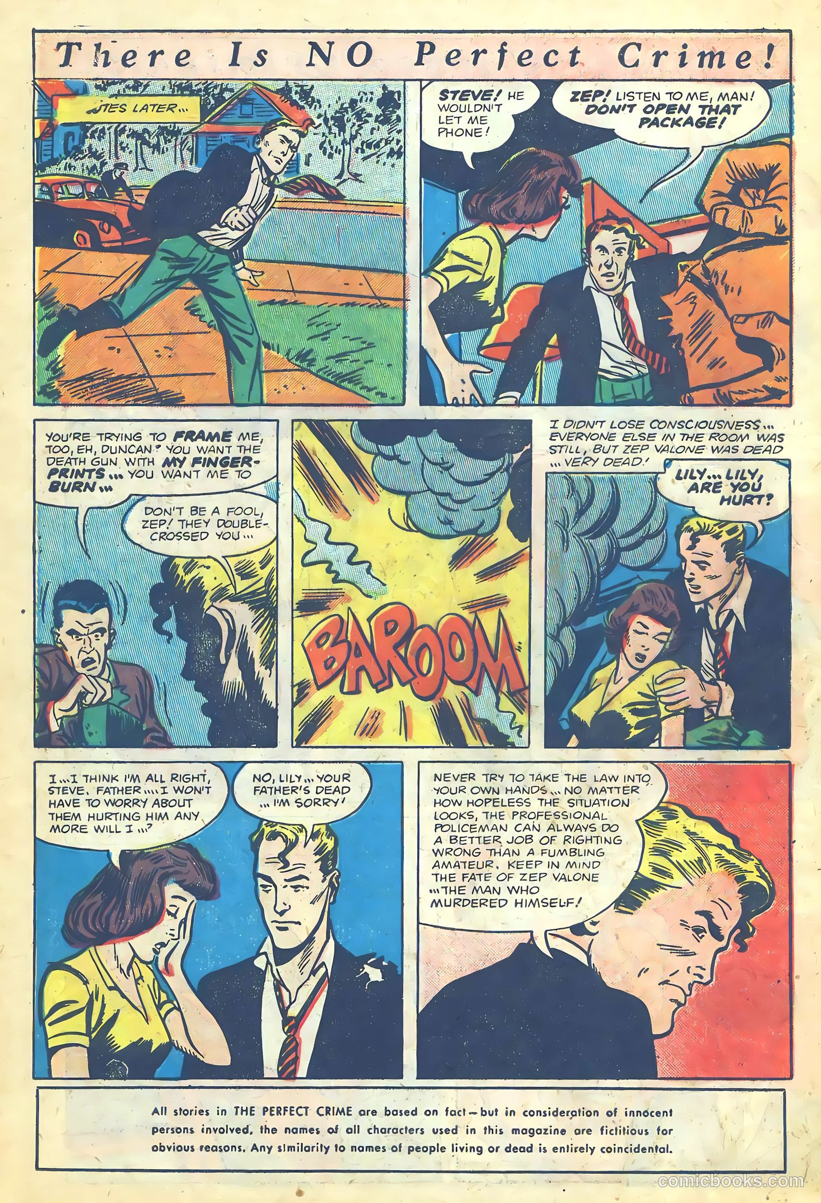The Perfect Crime #29 (1952) — page 10 of 36