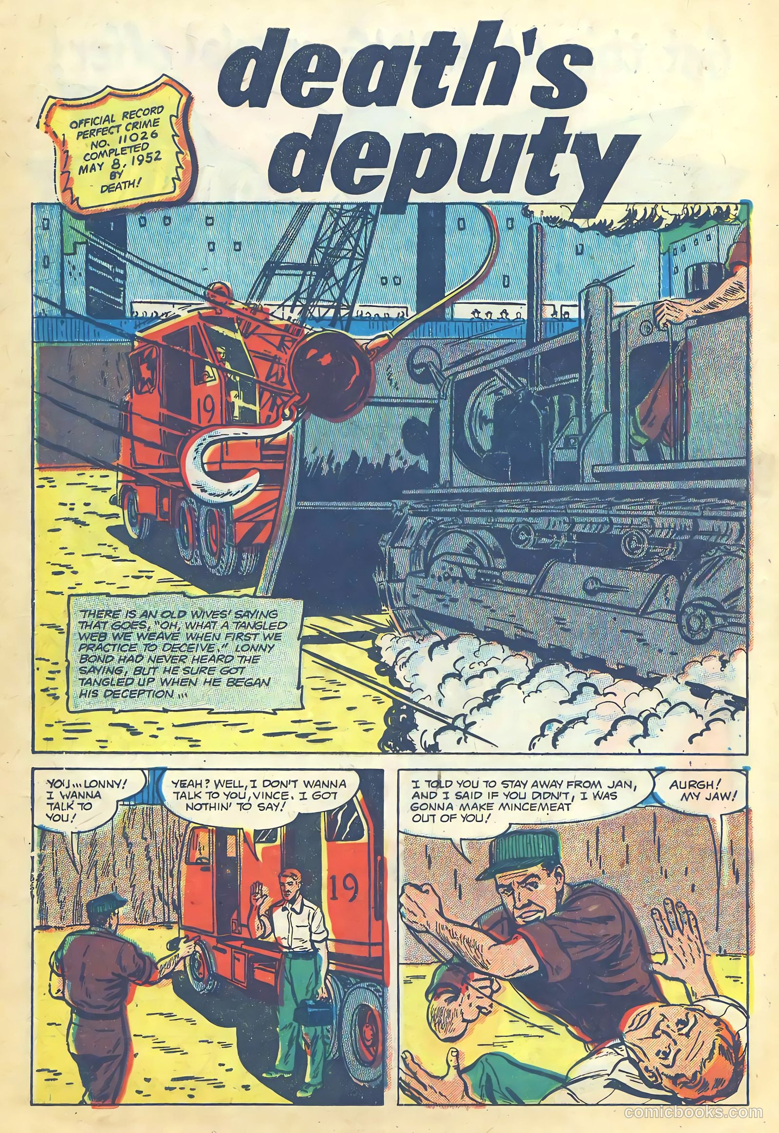 The Perfect Crime #29 (1952) — page 12 of 36