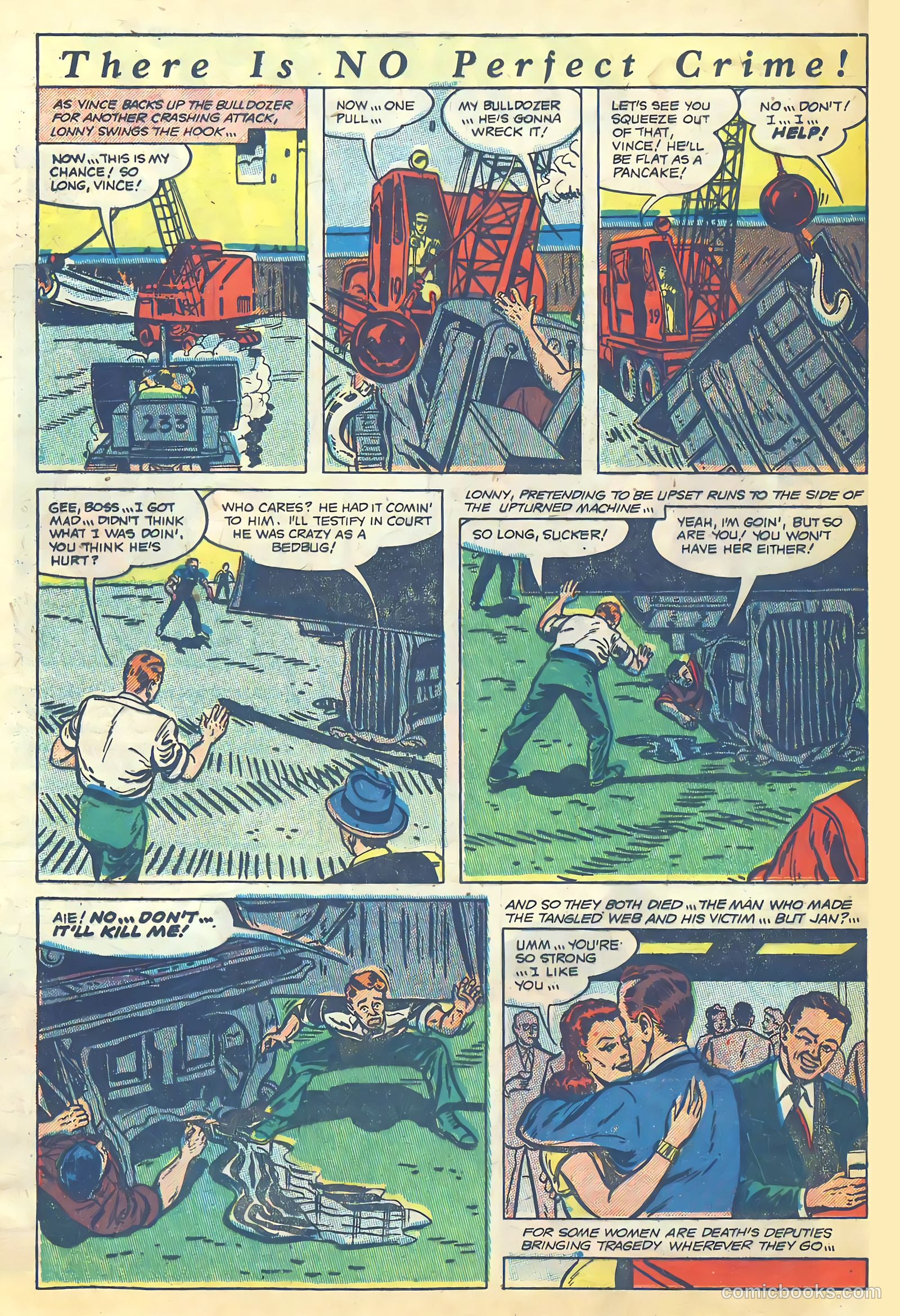 The Perfect Crime #29 (1952) — page 17 of 36