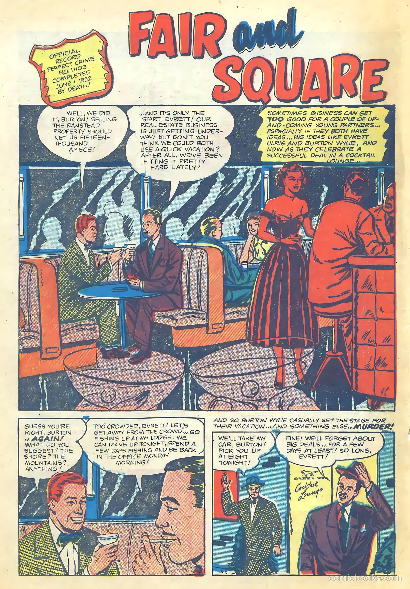The Perfect Crime #29 (1952) — page 24 of 36