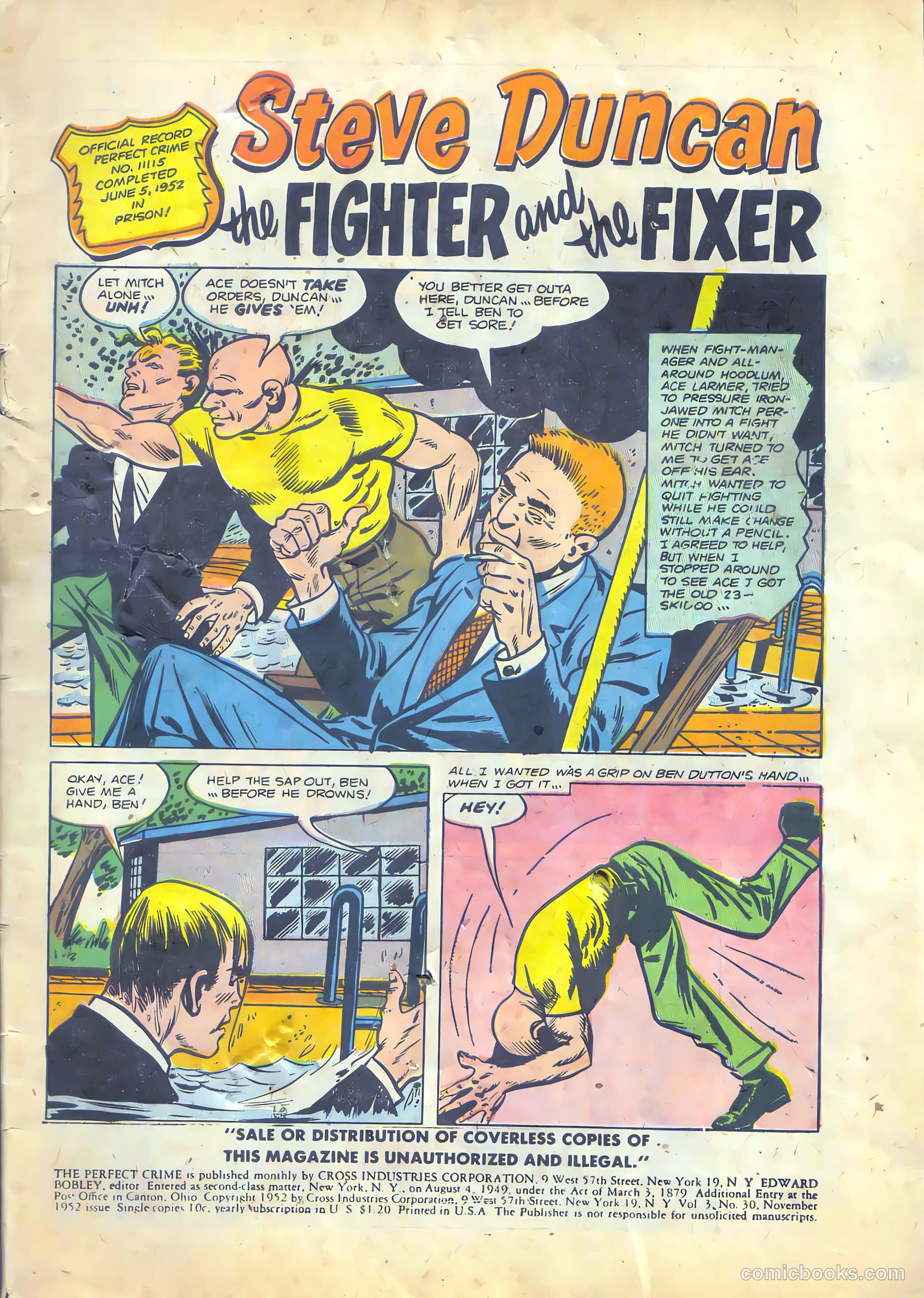 The Perfect Crime #30 (1952) — page 4 of 38