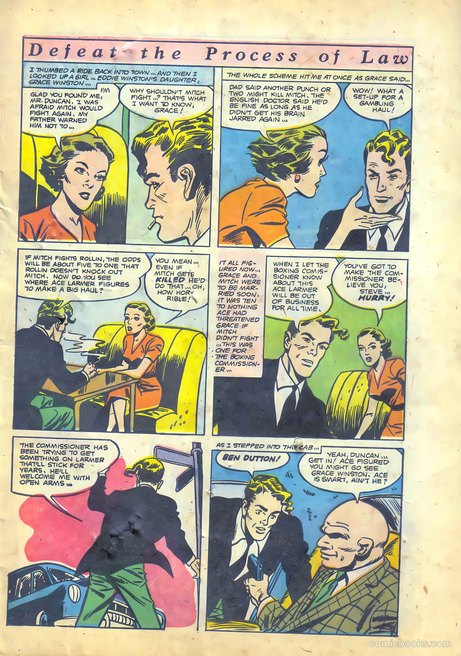 The Perfect Crime #30 (1952) — page 8 of 38