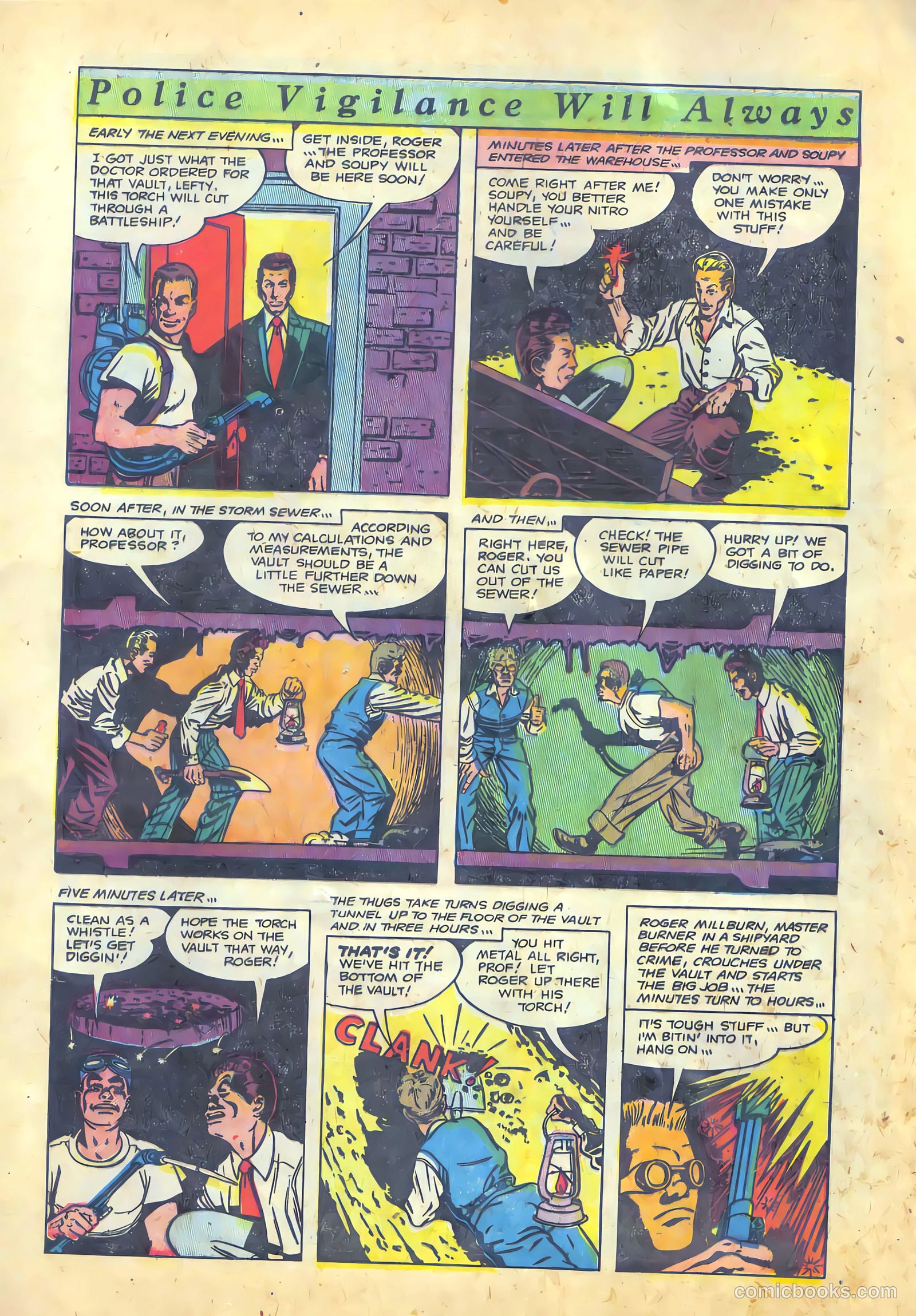 The Perfect Crime #30 (1952) — page 21 of 38