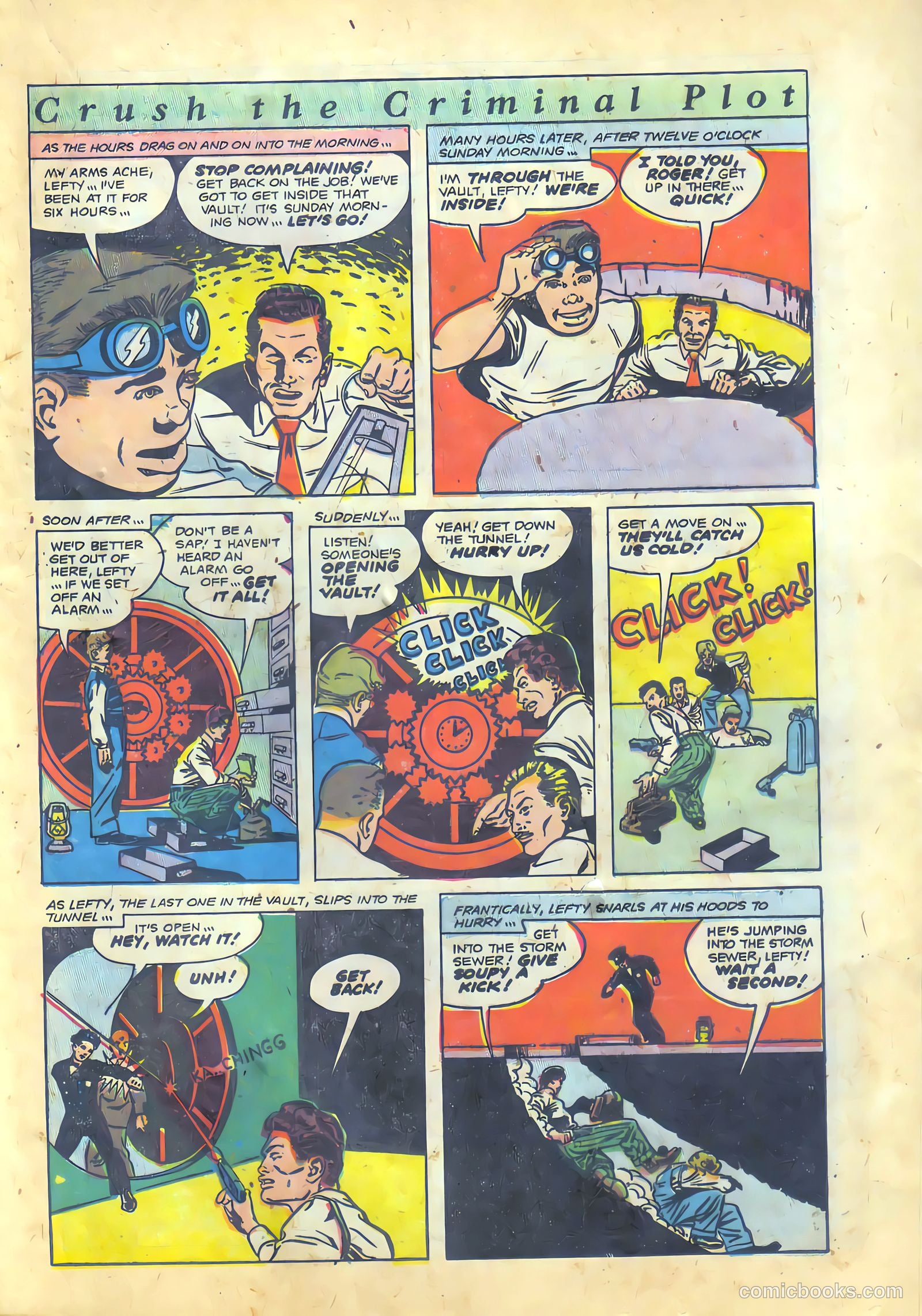The Perfect Crime #30 (1952) — page 22 of 38