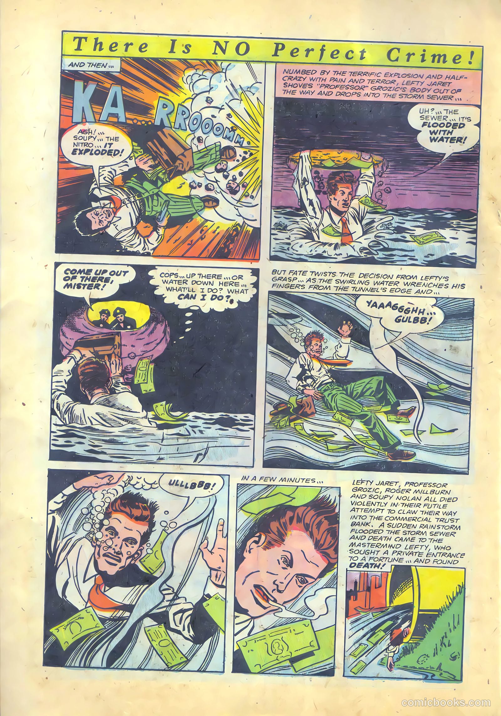 The Perfect Crime #30 (1952) — page 23 of 38
