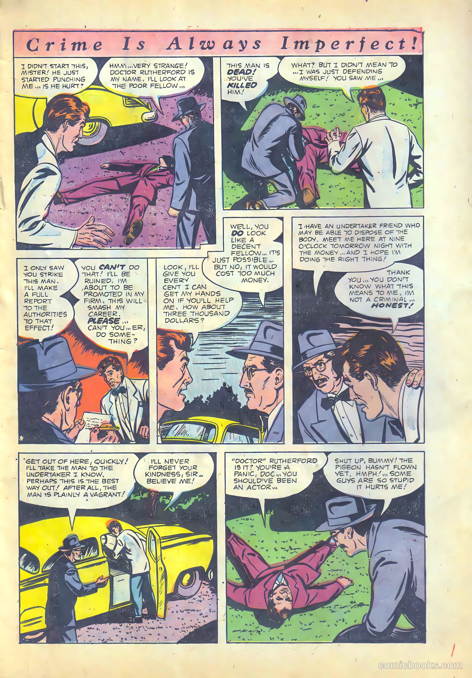 The Perfect Crime #30 (1952) — page 32 of 38