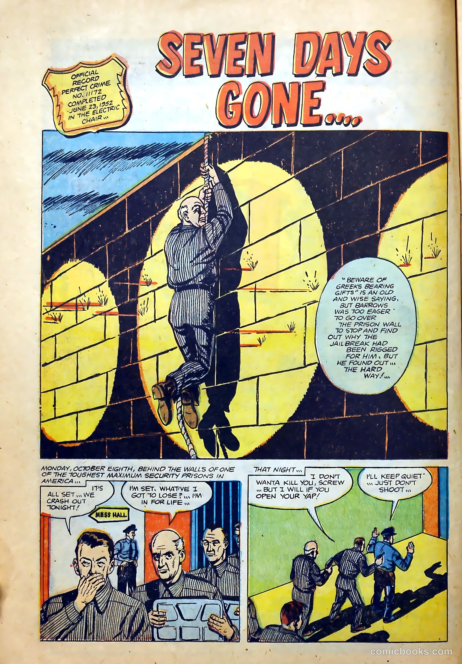 The Perfect Crime #31 (1953) — page 12 of 36