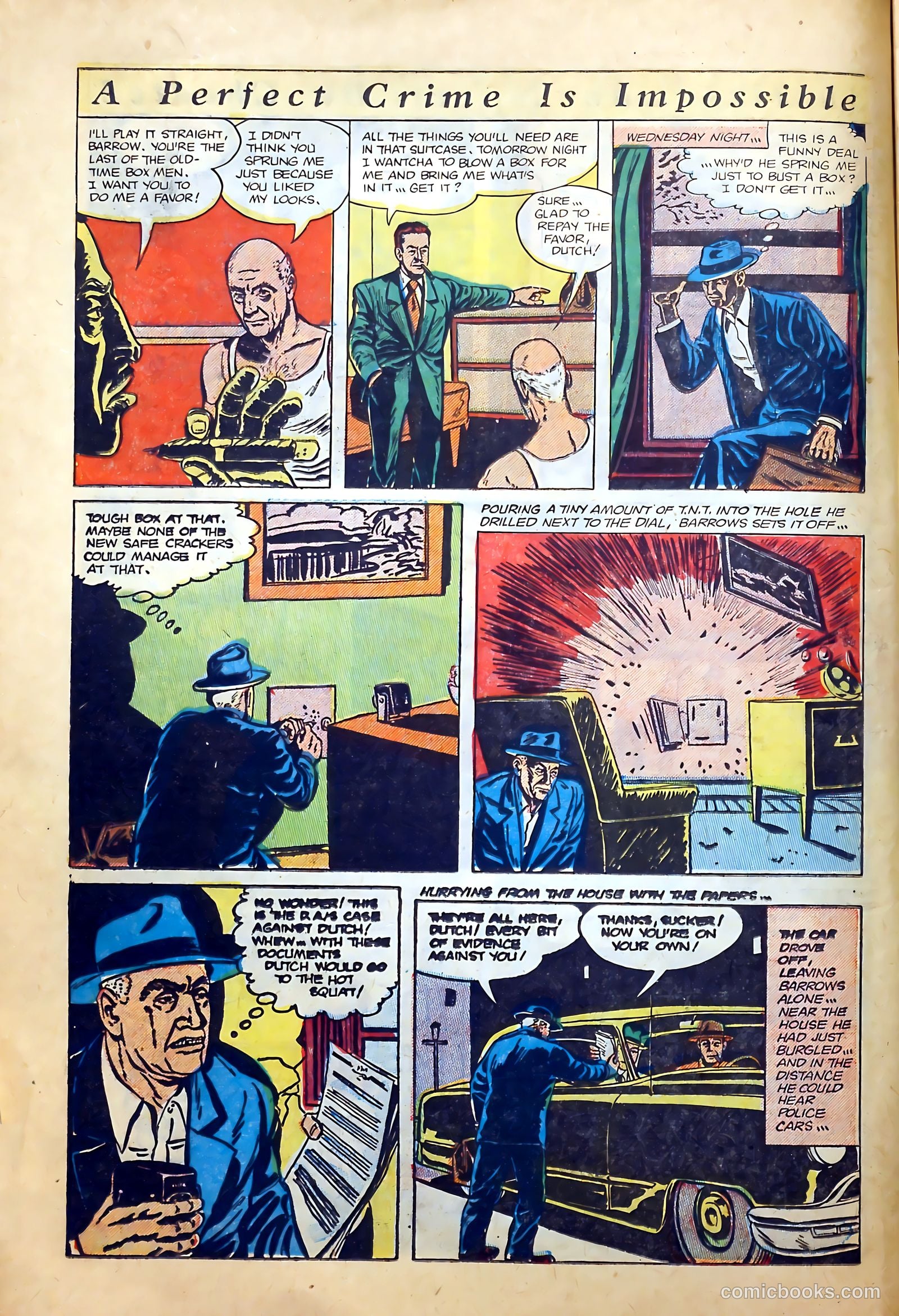 The Perfect Crime #31 (1953) — page 14 of 36