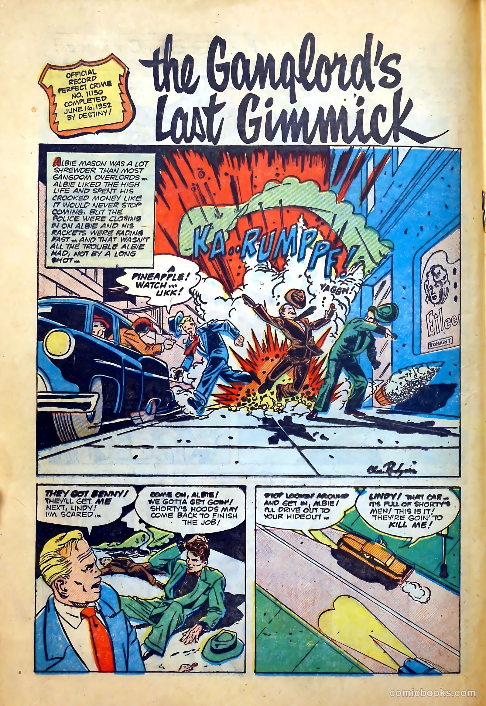 The Perfect Crime #31 (1953) — page 18 of 36
