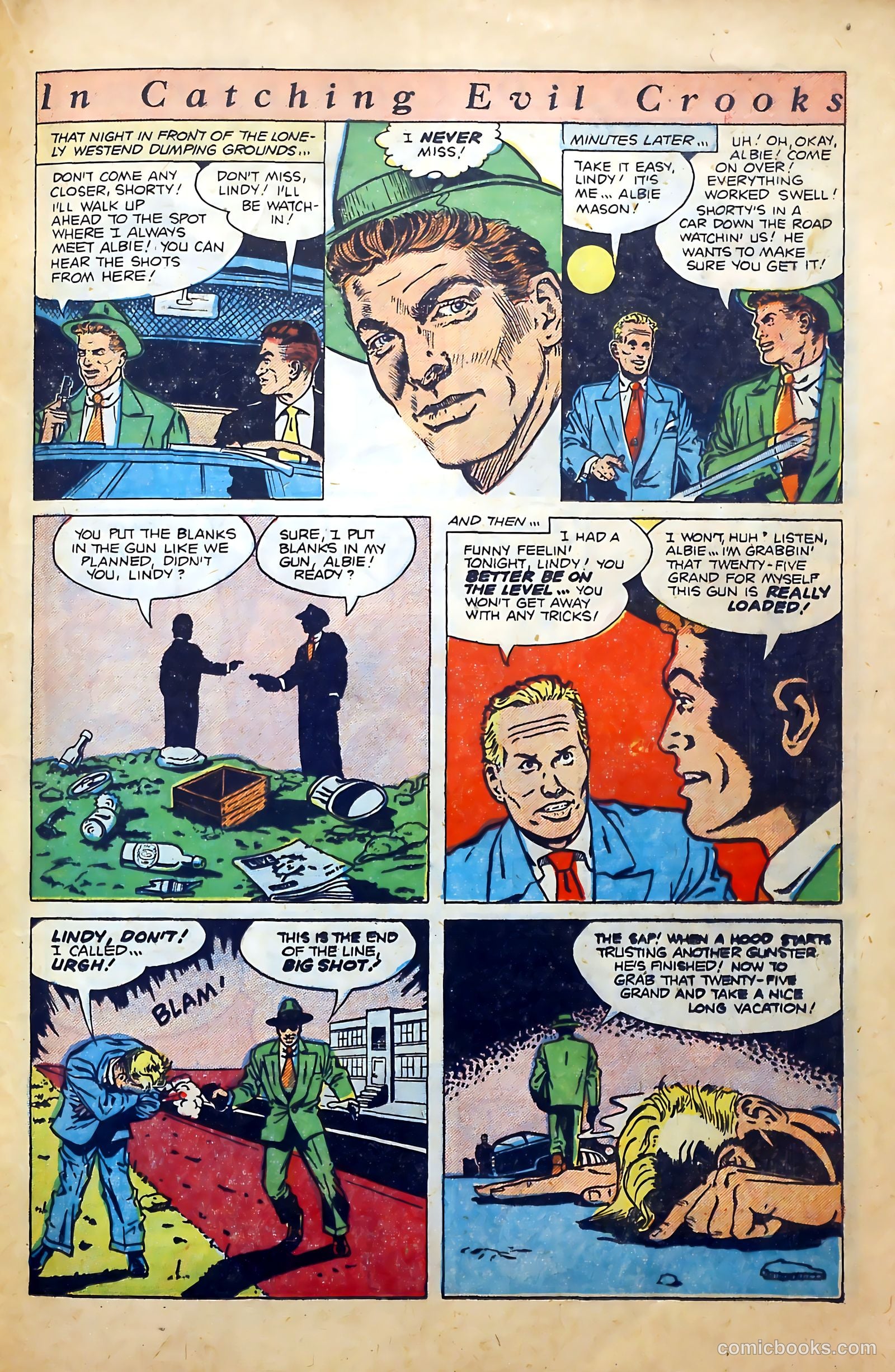 The Perfect Crime #31 (1953) — page 21 of 36