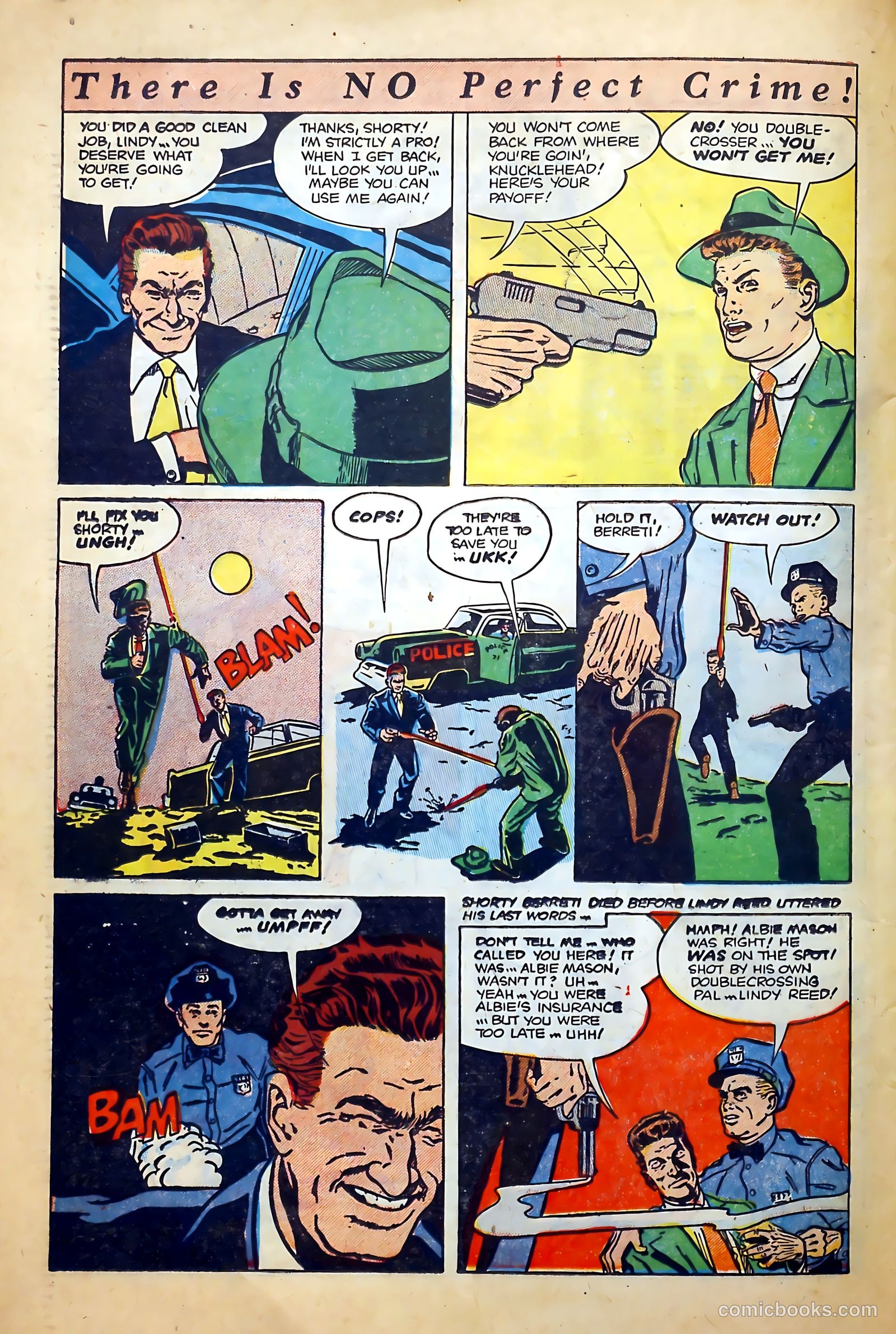 The Perfect Crime #31 (1953) — page 22 of 36