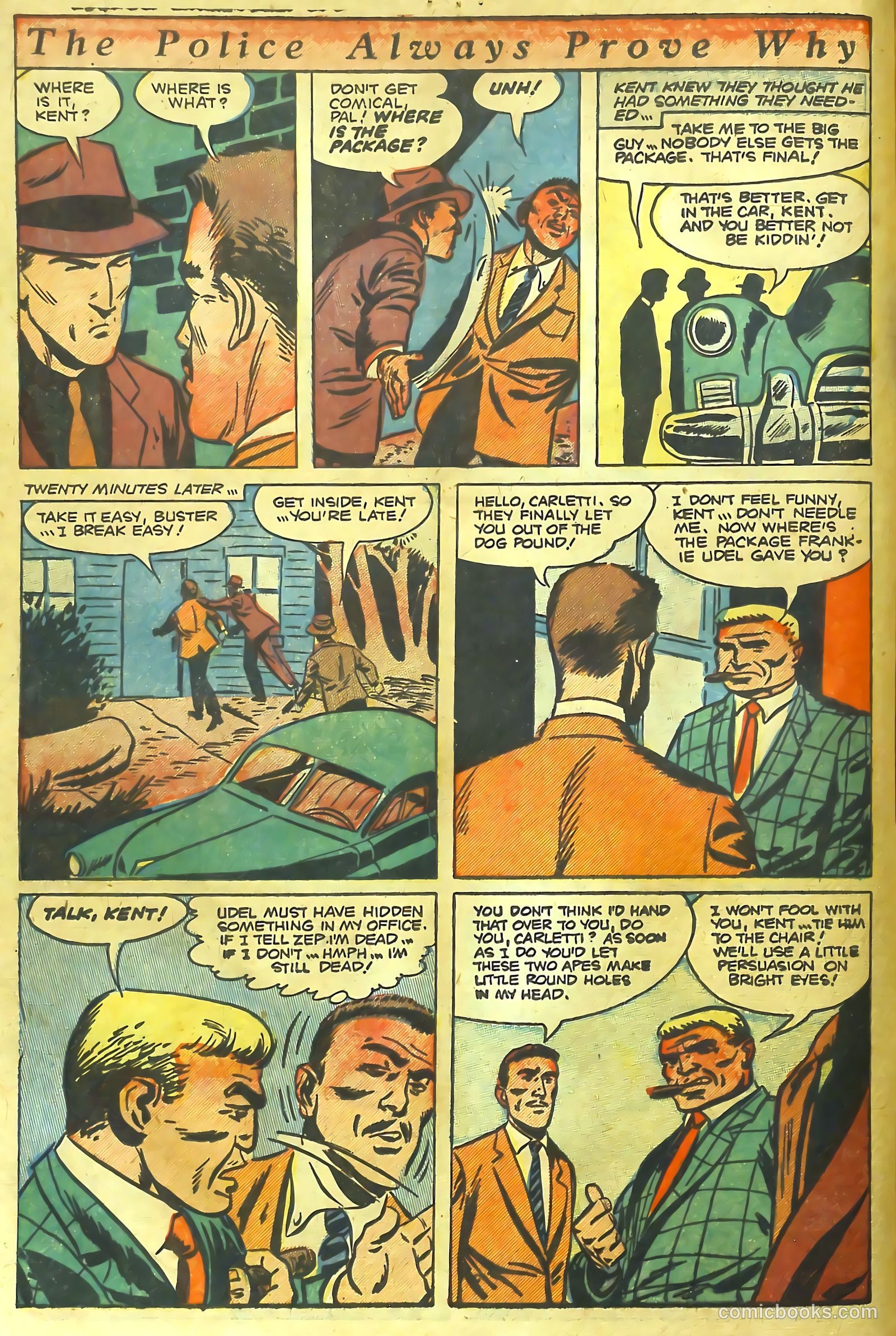 The Perfect Crime #32 (1953) — page 9 of 37