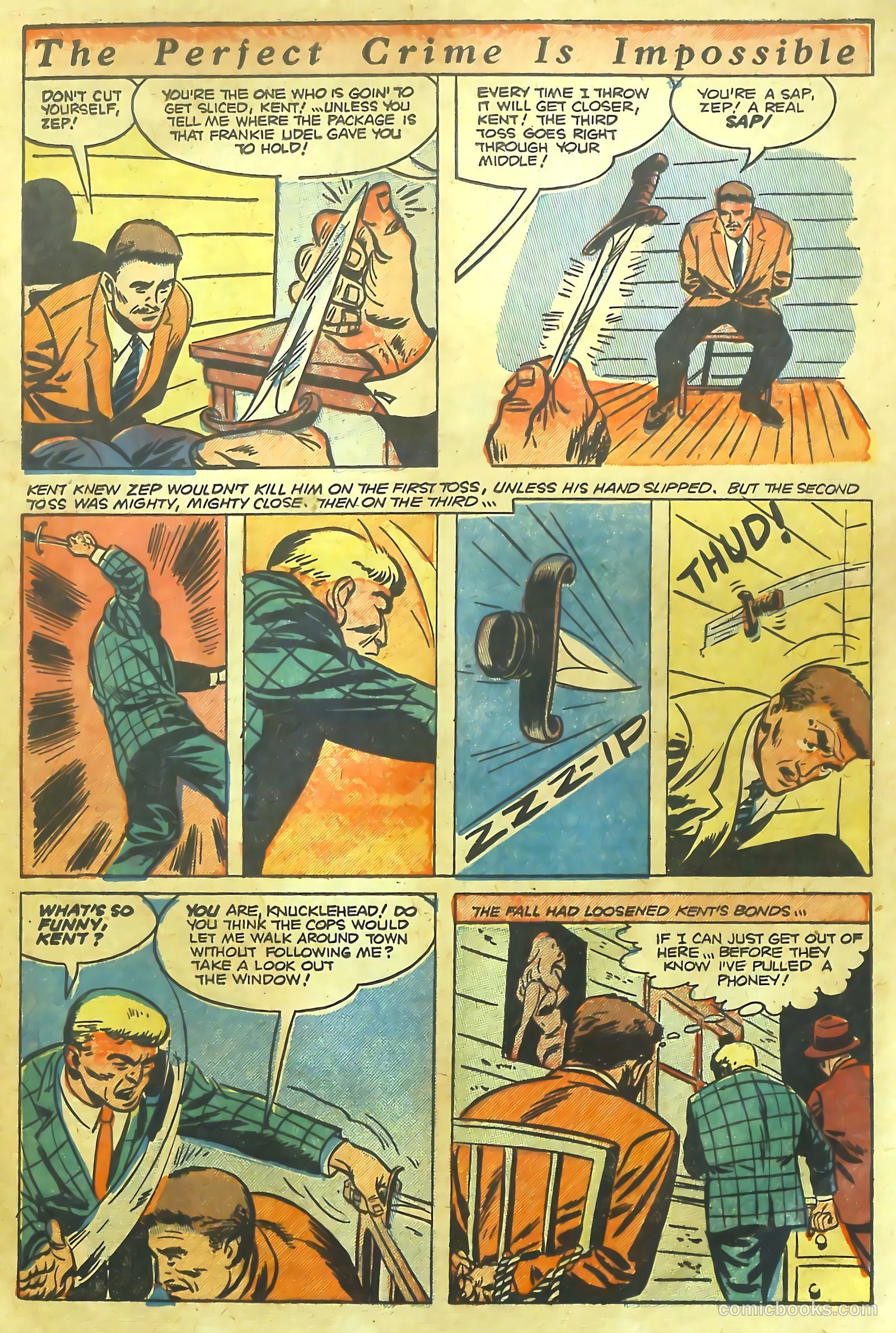 The Perfect Crime #32 (1953) — page 10 of 37