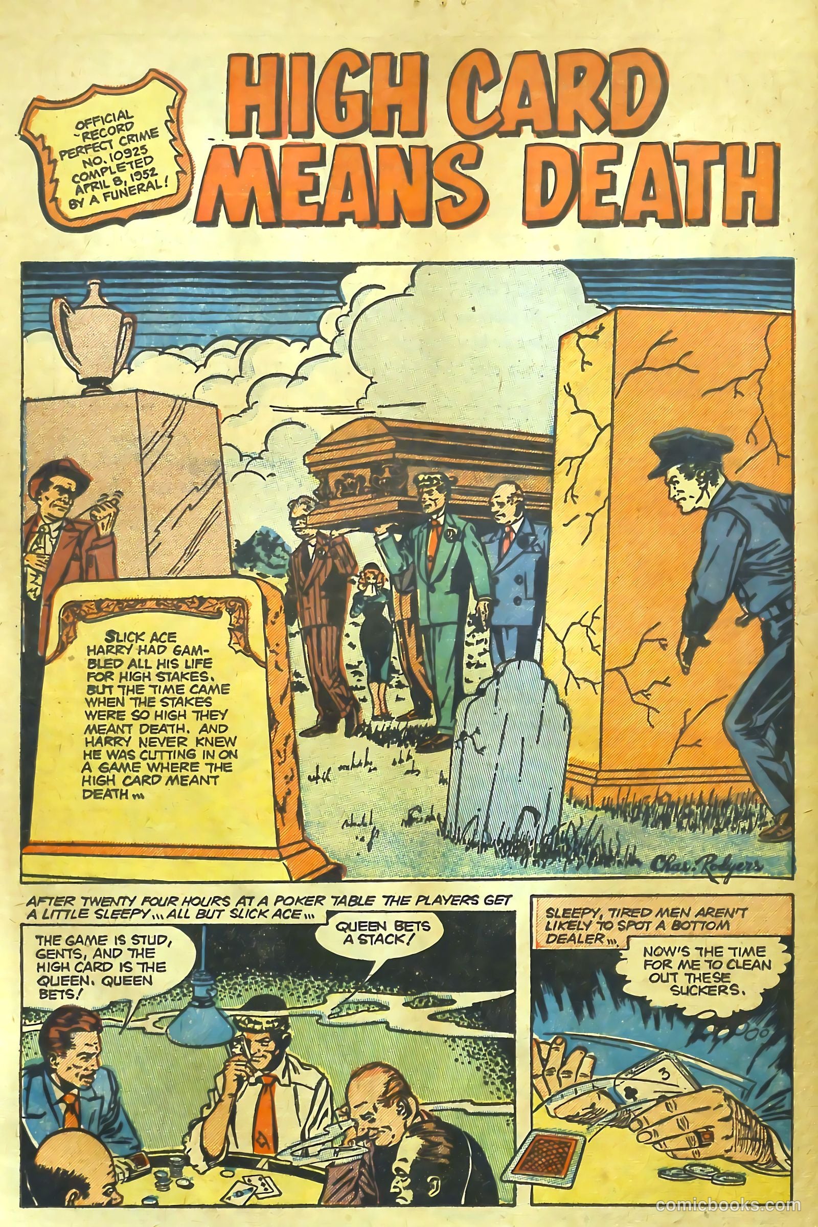 The Perfect Crime #32 (1953) — page 13 of 37