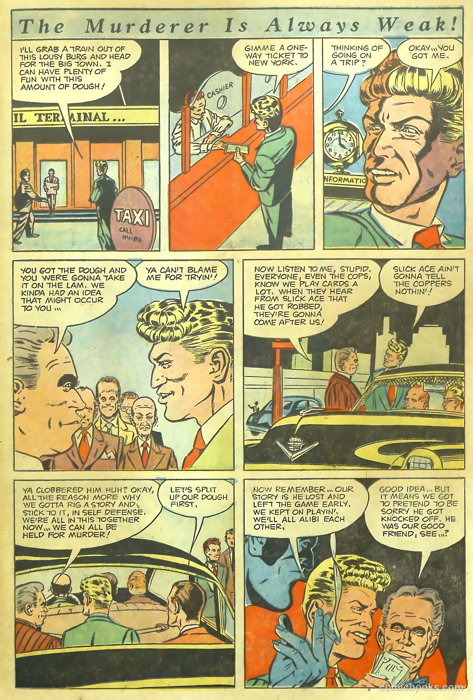 The Perfect Crime #32 (1953) — page 16 of 37