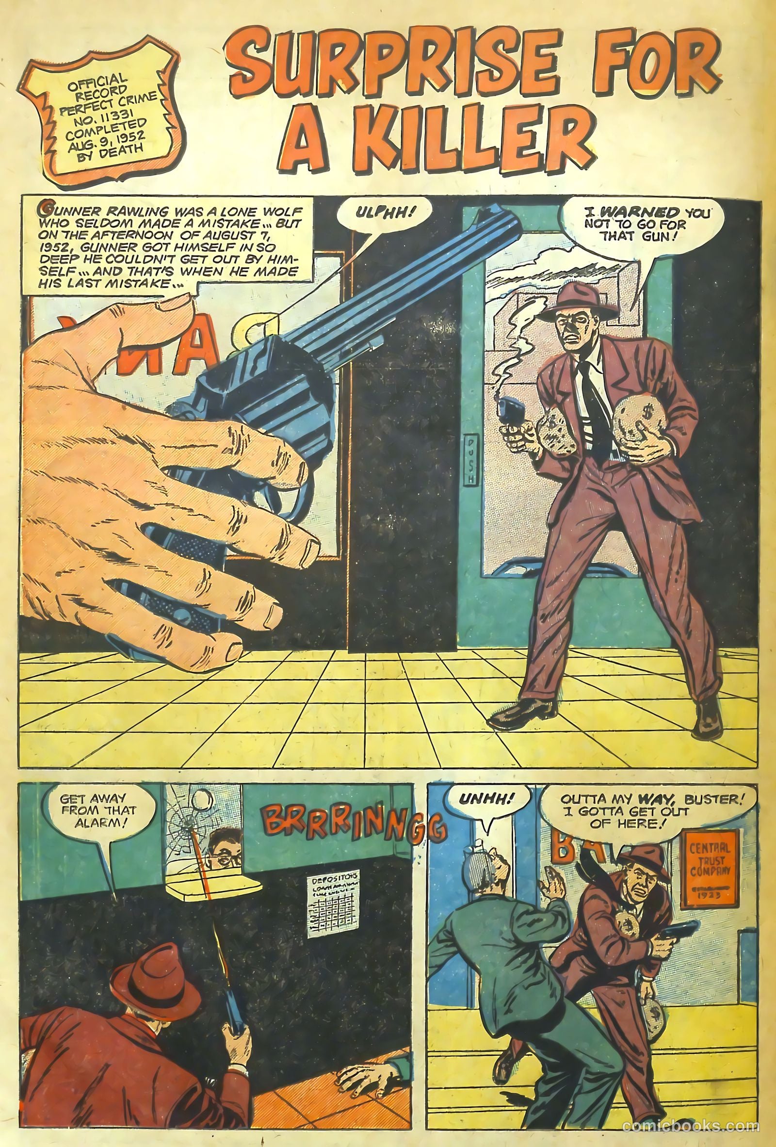 The Perfect Crime #32 (1953) — page 19 of 37