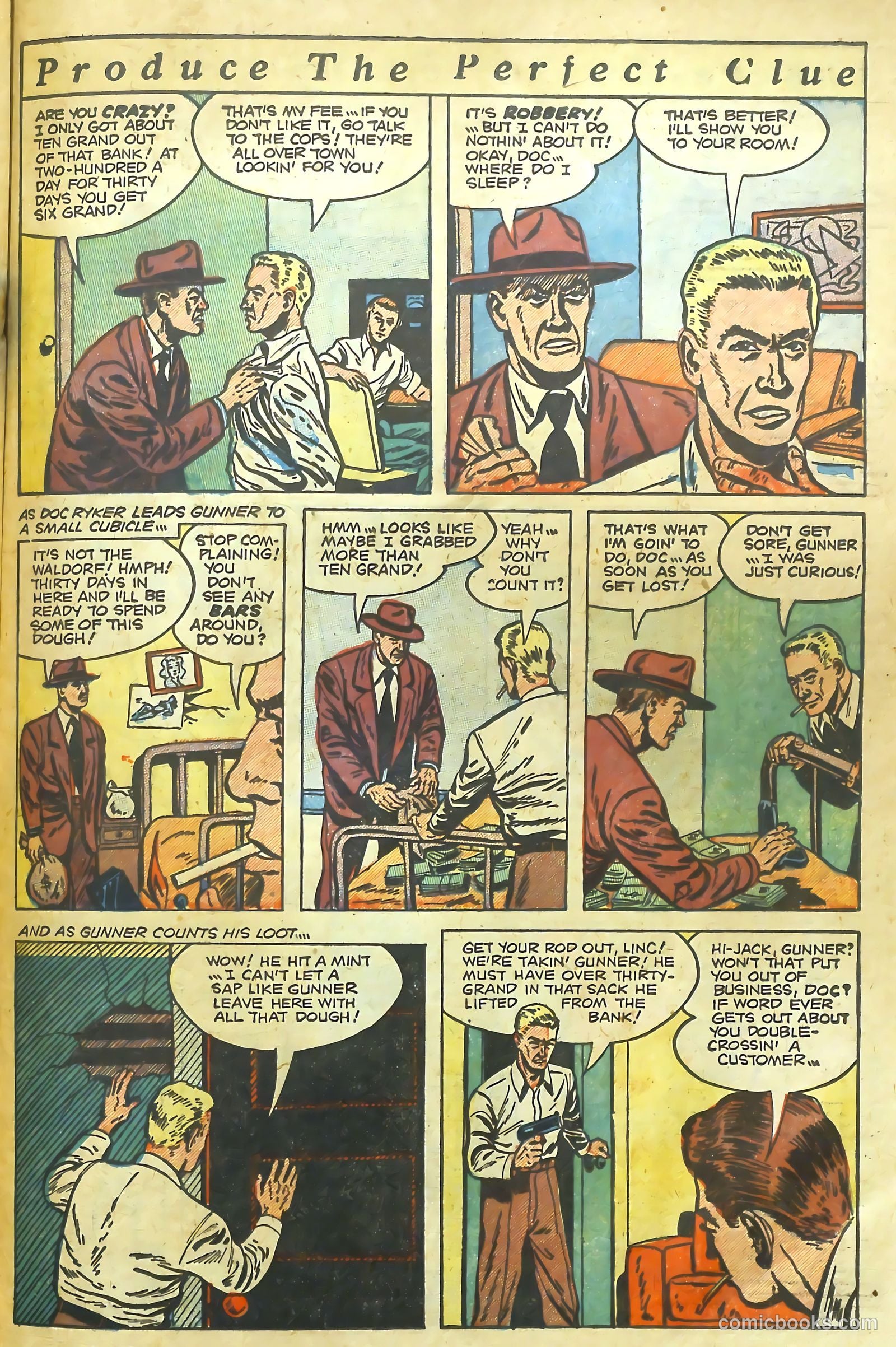 The Perfect Crime #32 (1953) — page 22 of 37