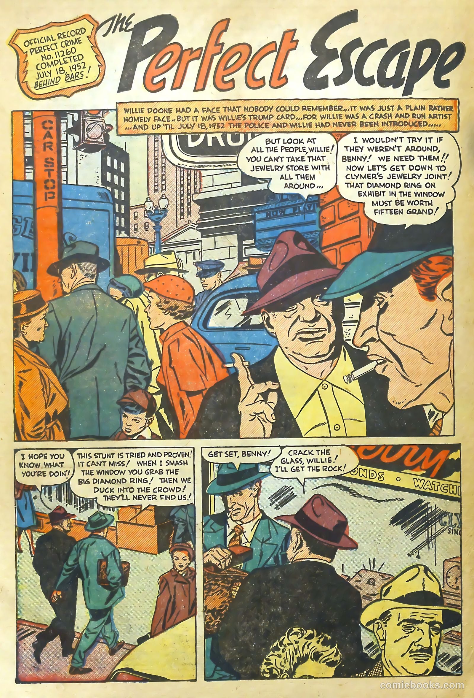 The Perfect Crime #32 (1953) — page 25 of 37