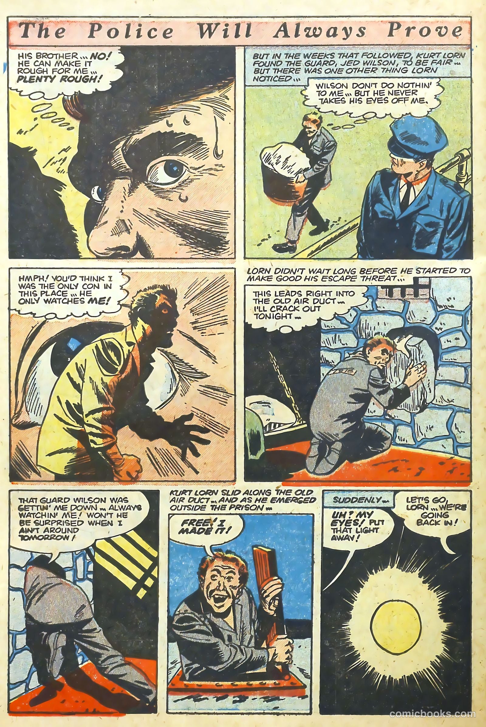 The Perfect Crime #33 (1953) — page 7 of 37