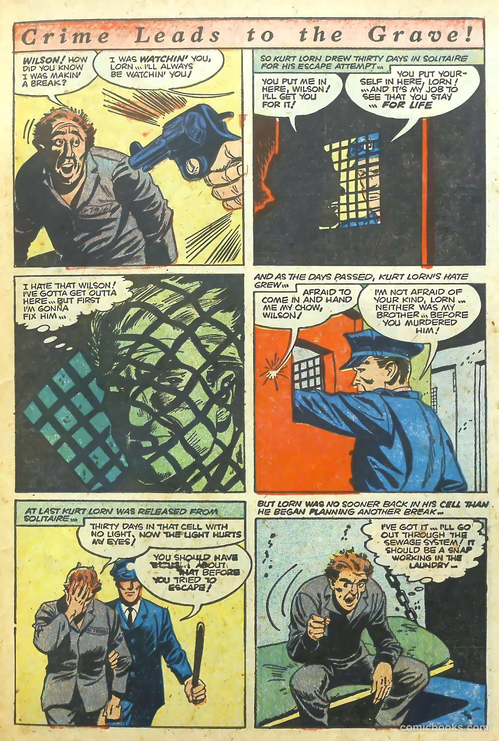 The Perfect Crime #33 (1953) — page 8 of 37