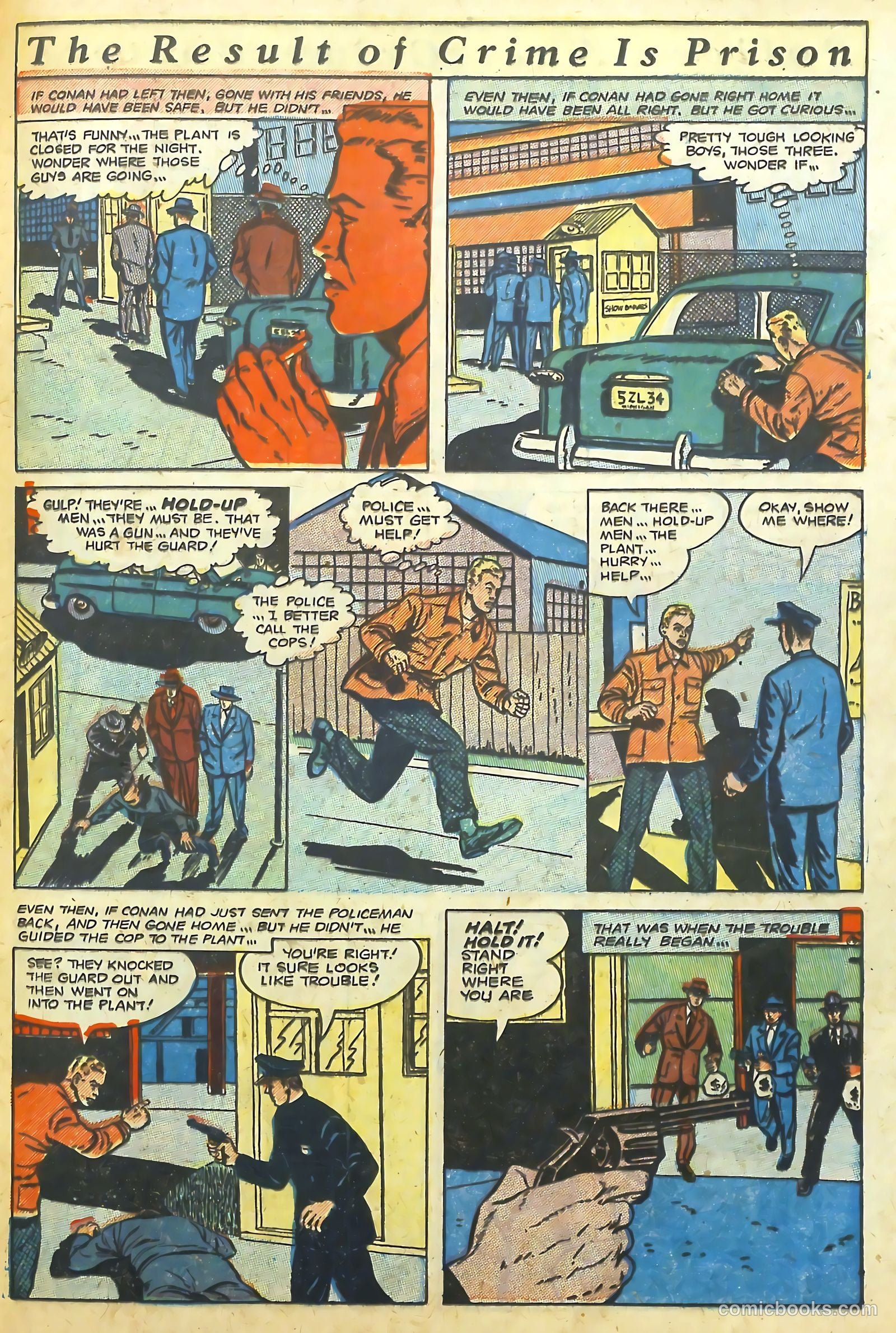 The Perfect Crime #33 (1953) — page 14 of 37