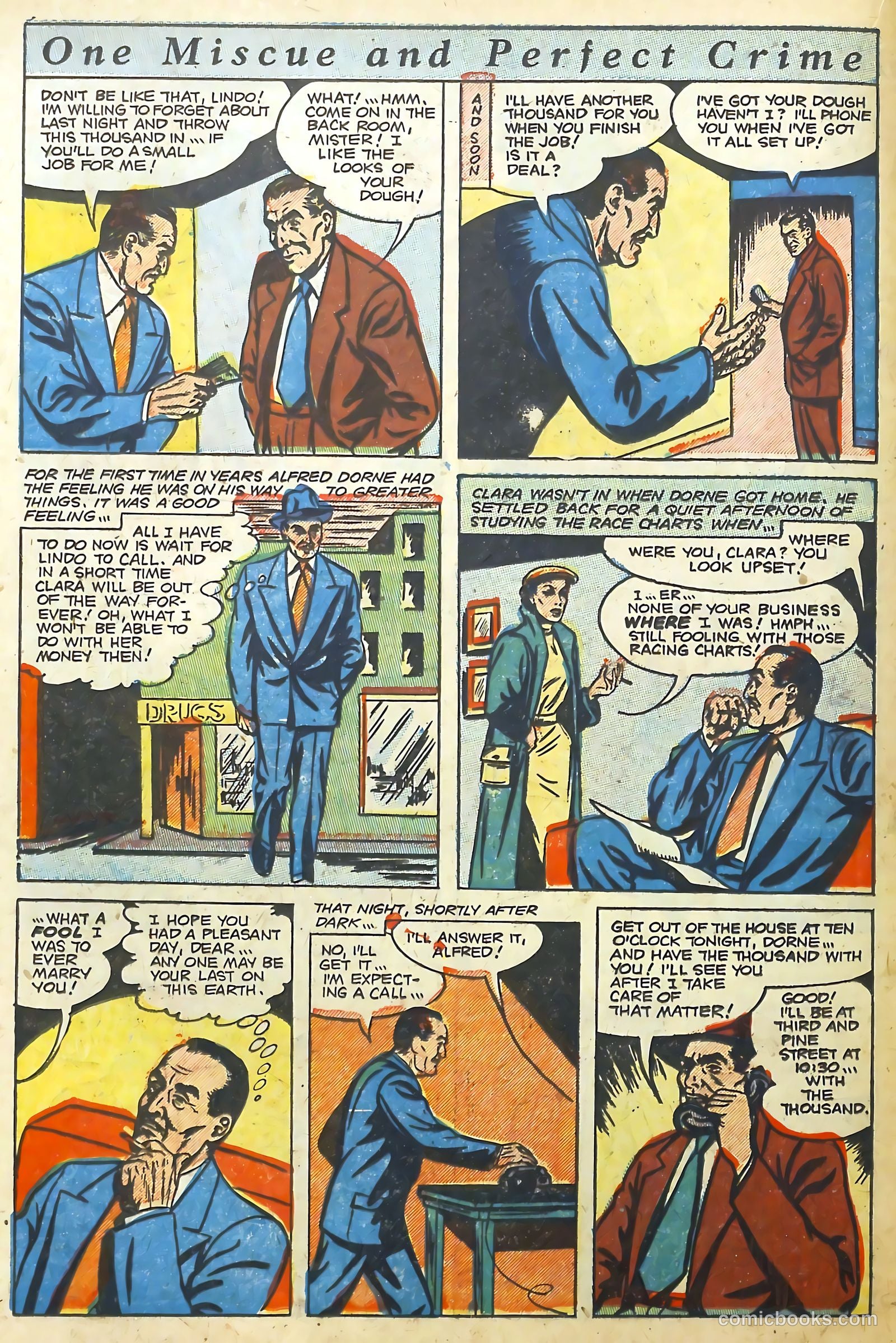 The Perfect Crime #33 (1953) — page 21 of 37