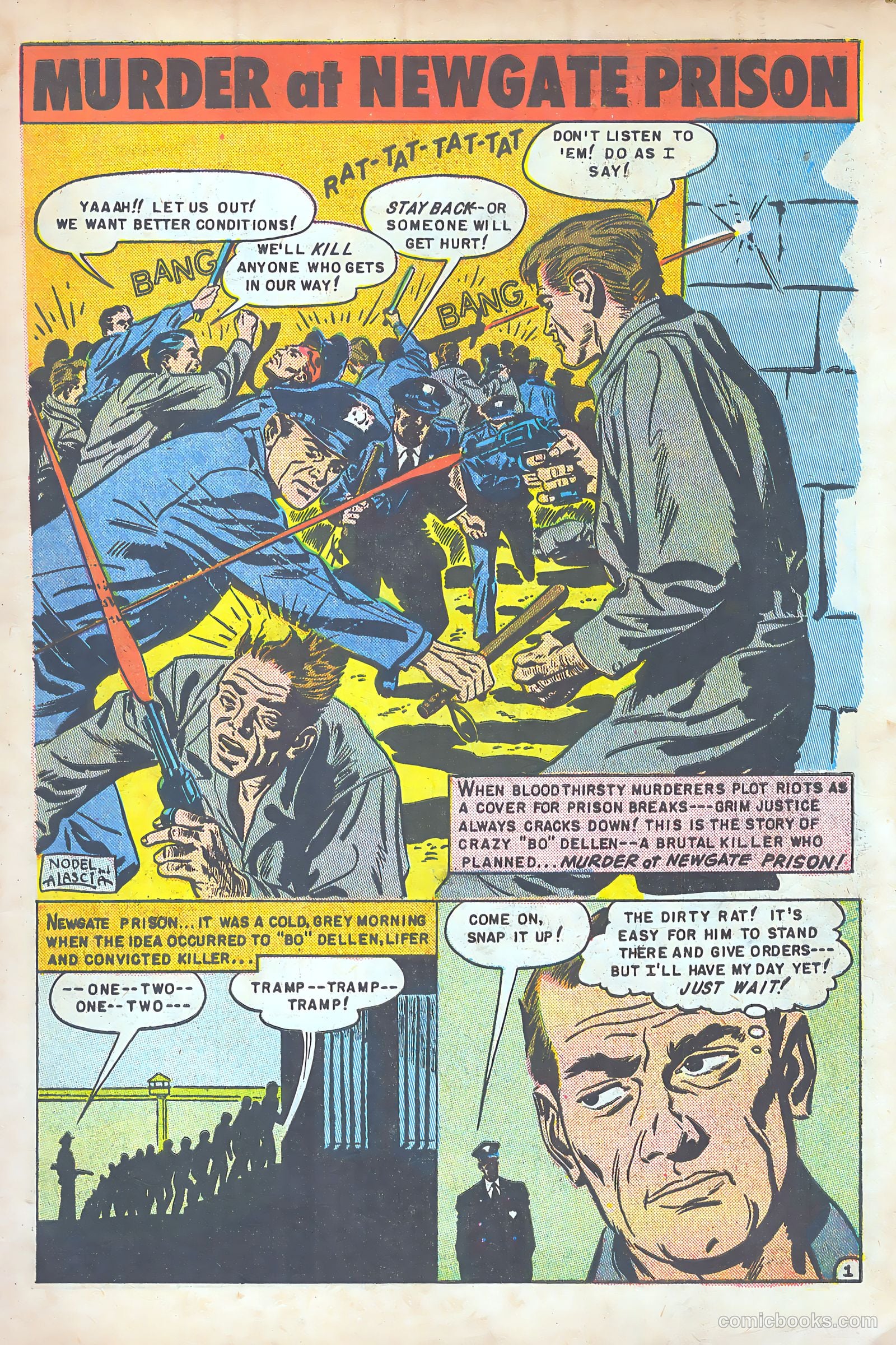 Behind Prison Bars #1 (1952) — page 3 of 37