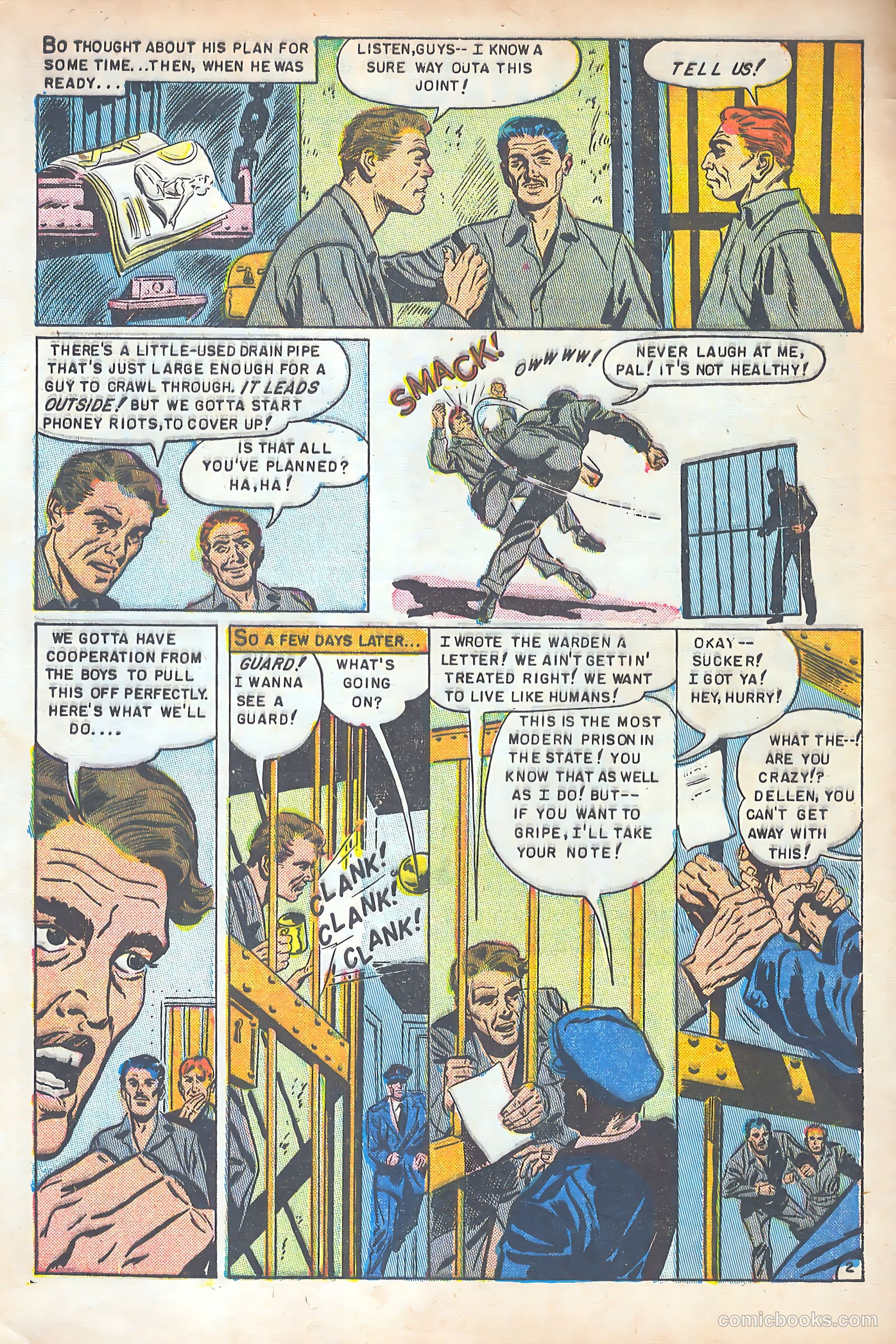 Behind Prison Bars #1 (1952) — page 4 of 37