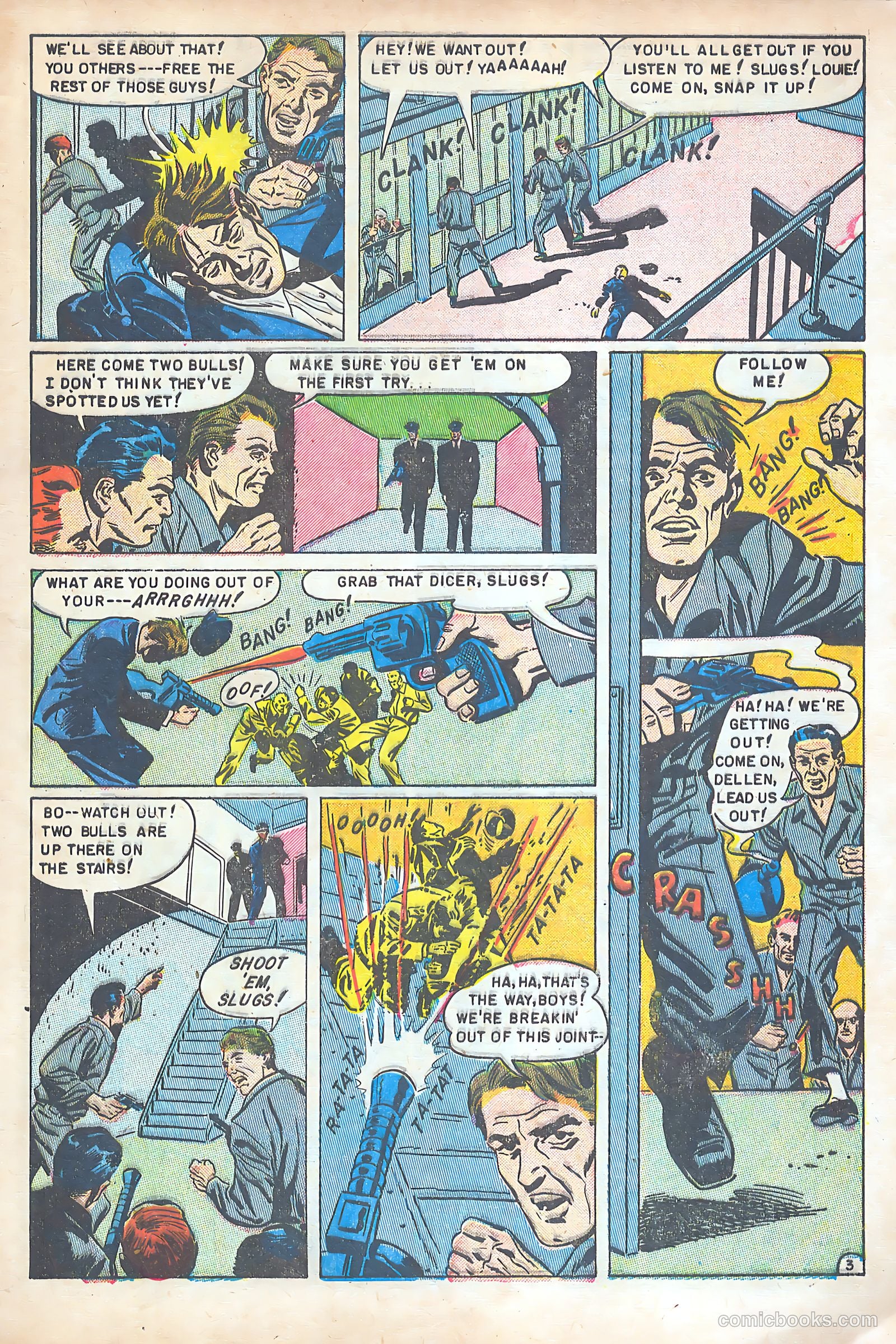 Behind Prison Bars #1 (1952) — page 5 of 37